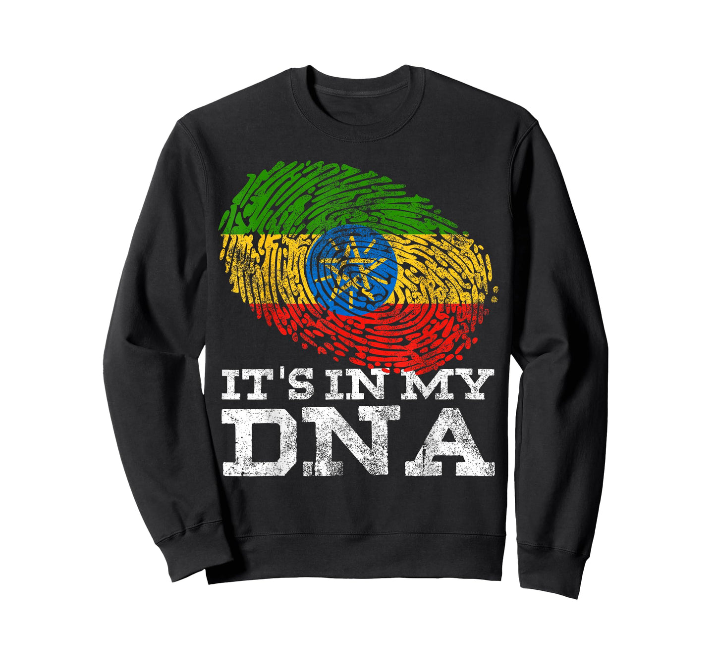 It's in My DNA Ethiopian Gifts Horn of Africa Ethiopia Flag T-Shirt