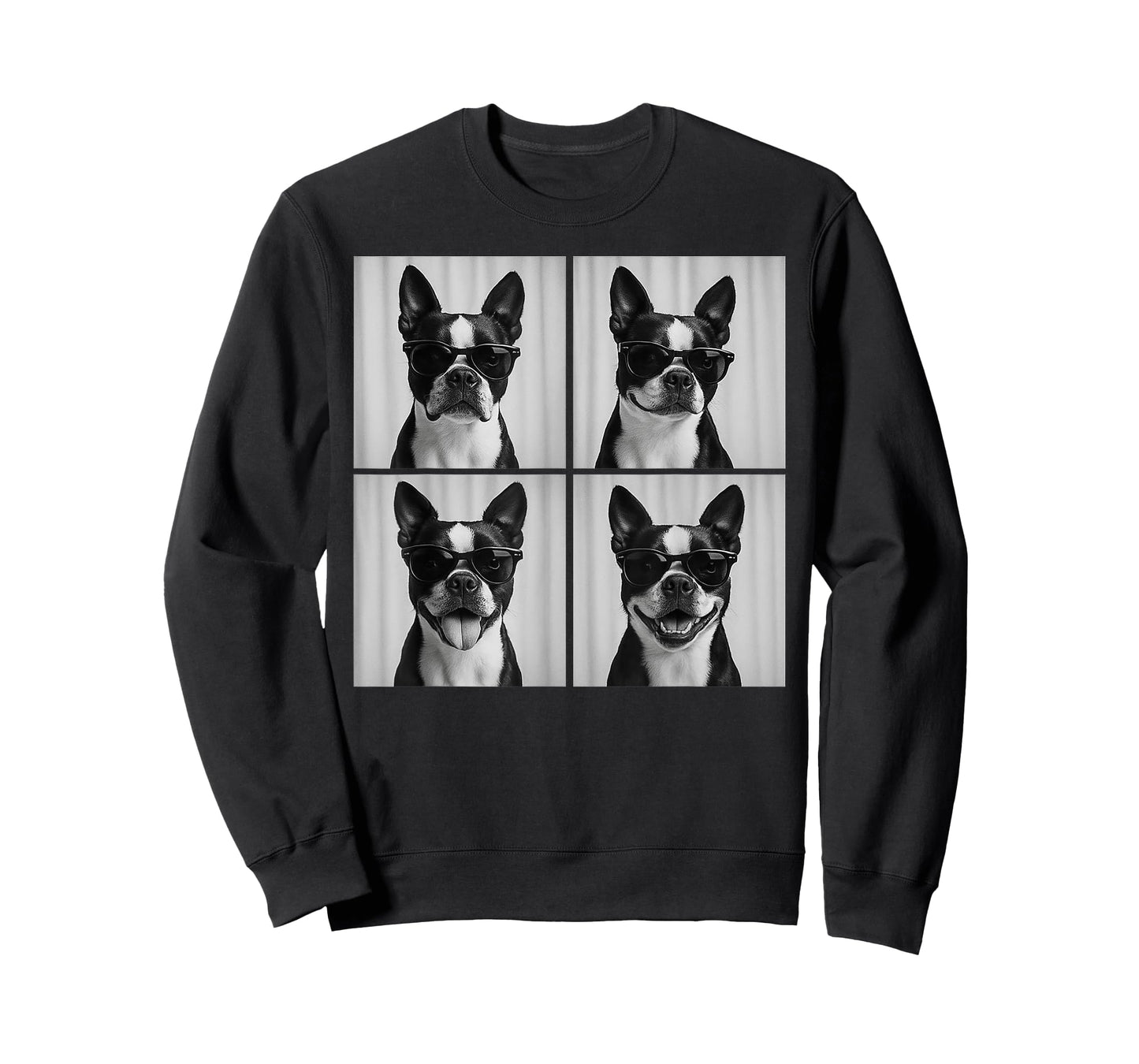 Funny Boston Terrier Lover Cute Bostie Dog Photo Booth T-Shirt