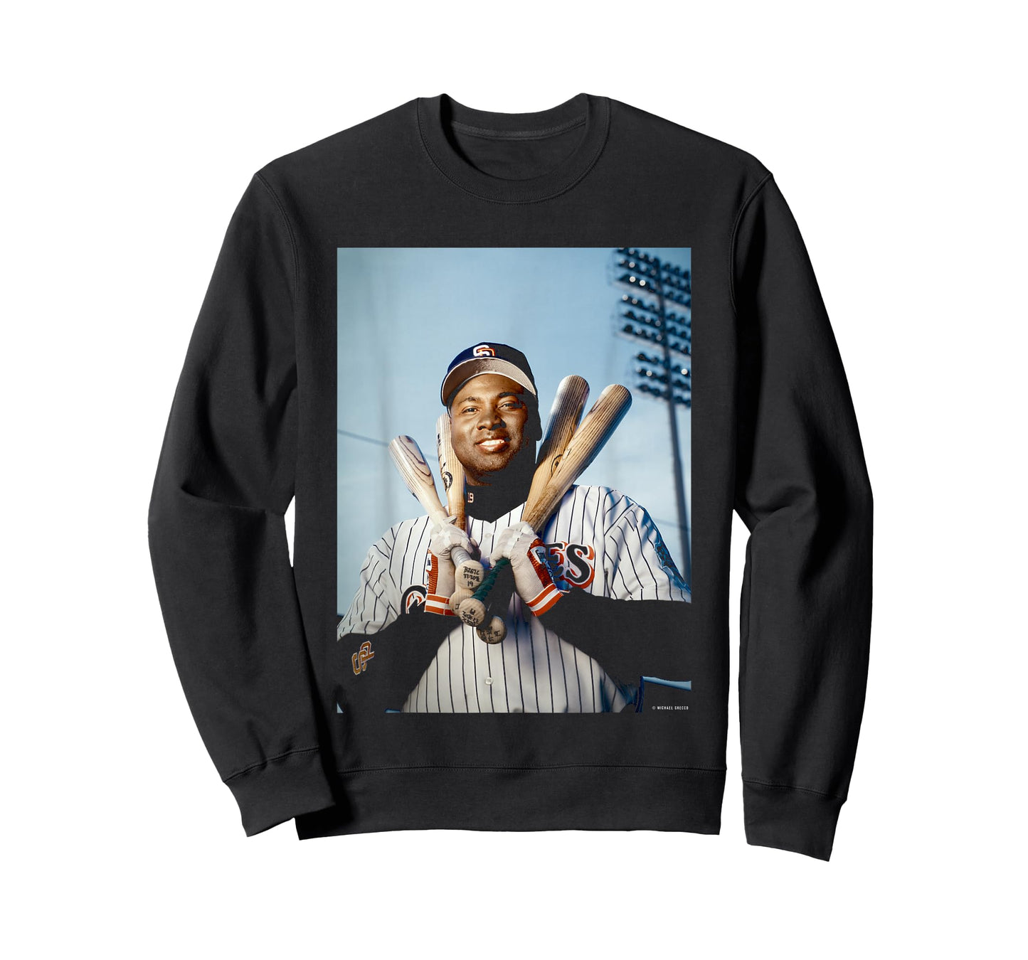 Mr Padres Tony Gwynn Fielder San Diego by Michael Grecco T-Shirt