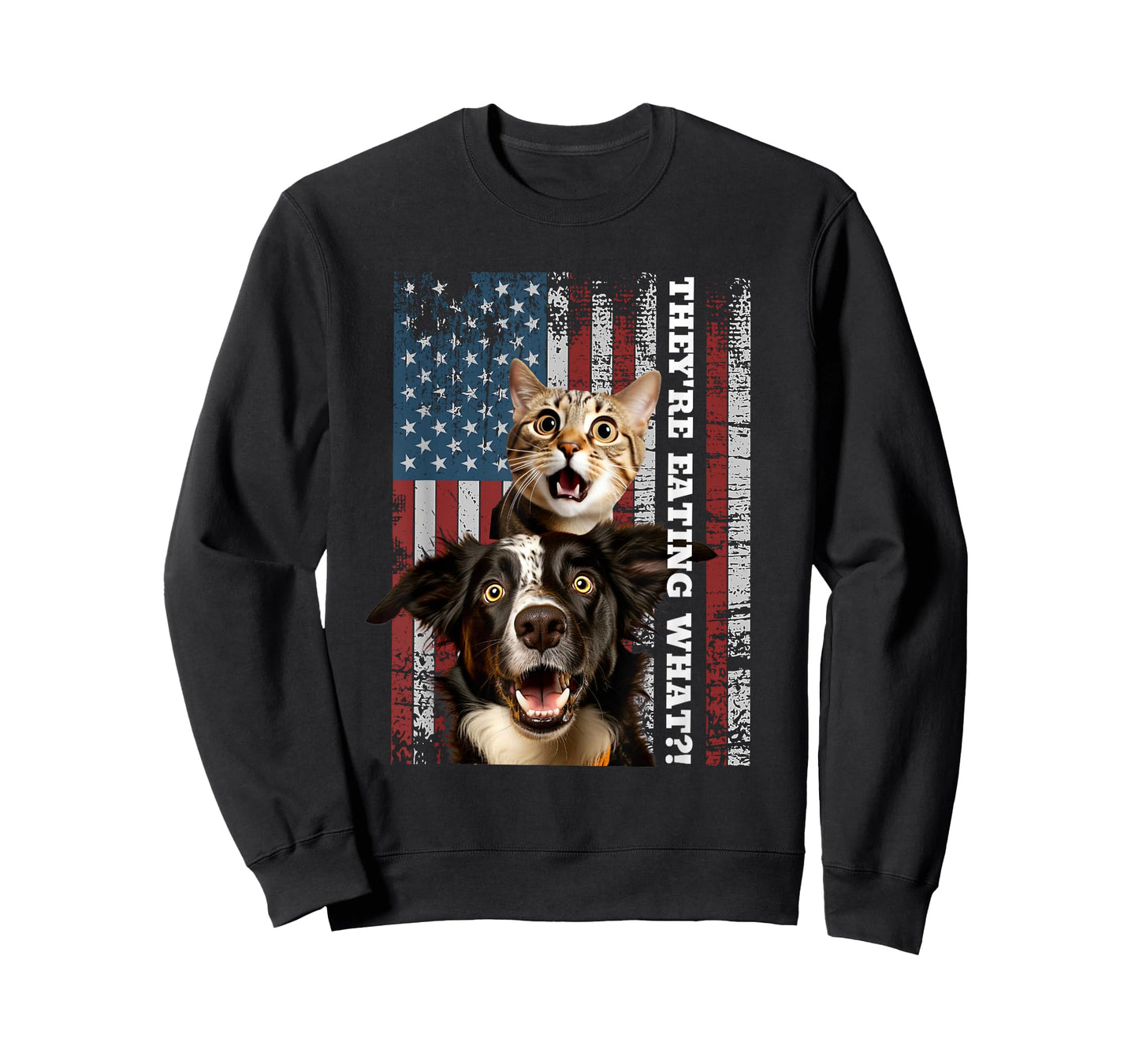 They're Eating The Dogs Cats Pets Save Our Pets Trump Funny T-Shirt