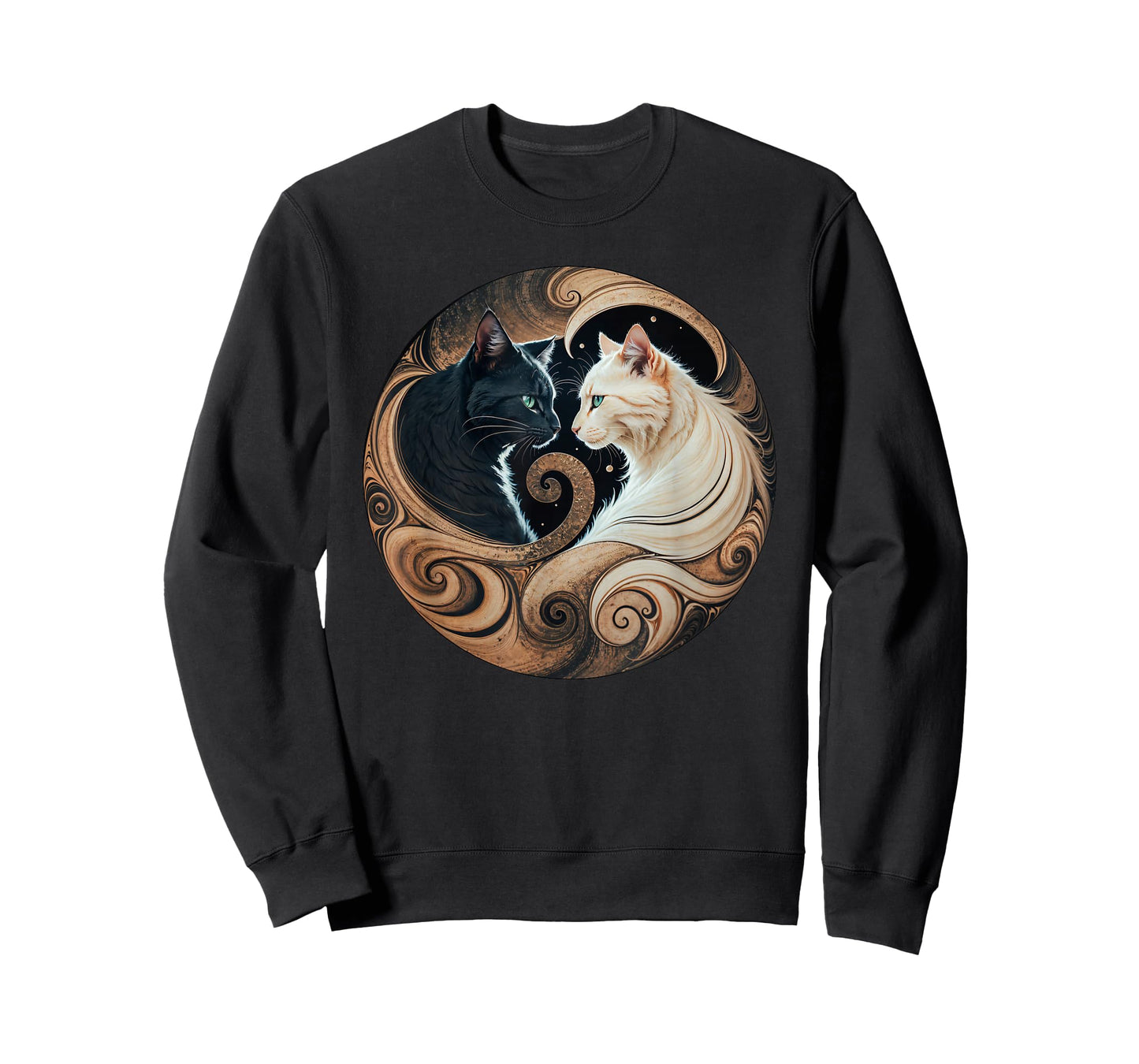 Cats Yin Yang T-Shirt
