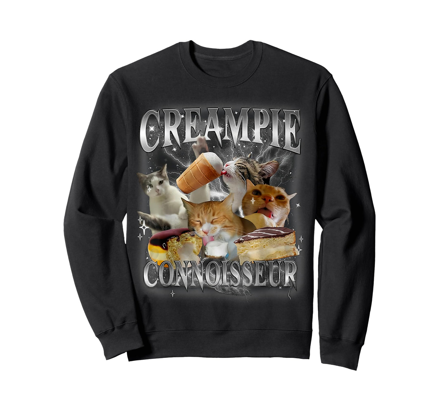 Creampie Connoisseur Cat FUNNY MEME Creampie Connoisseur Cat T-Shirt