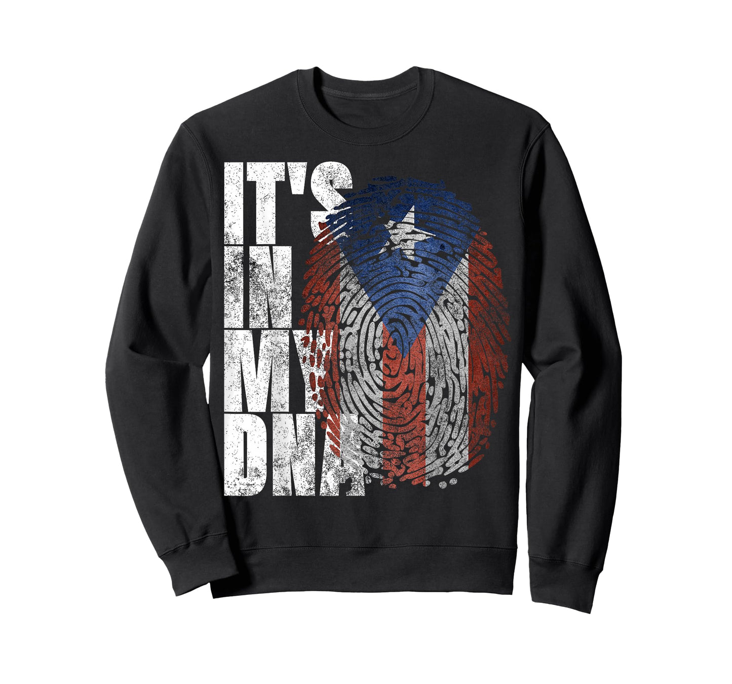 It's in My DNA Puerto Rican Gifts Hispanic Puerto Rico Flag T-Shirt