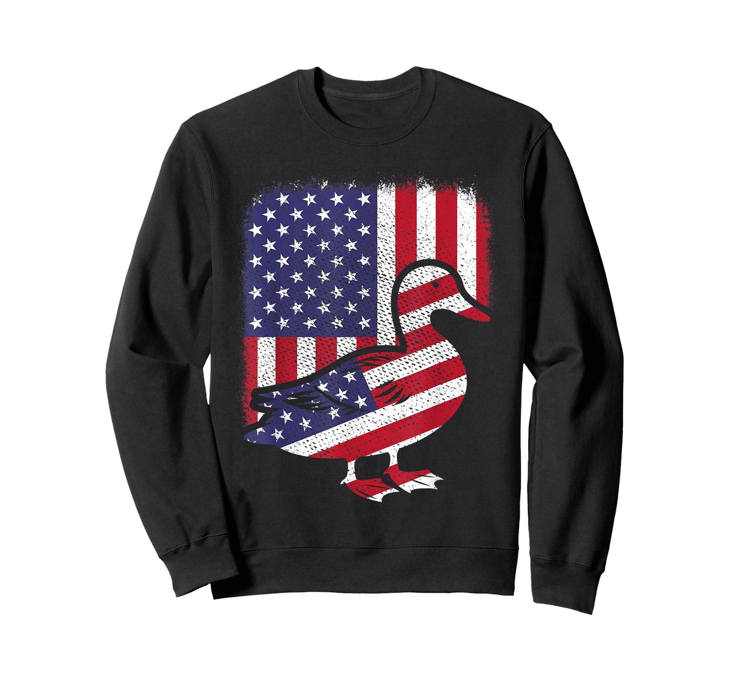 Vintage American Flag Duck Duck Lover Men Women Kids T-Shirt
