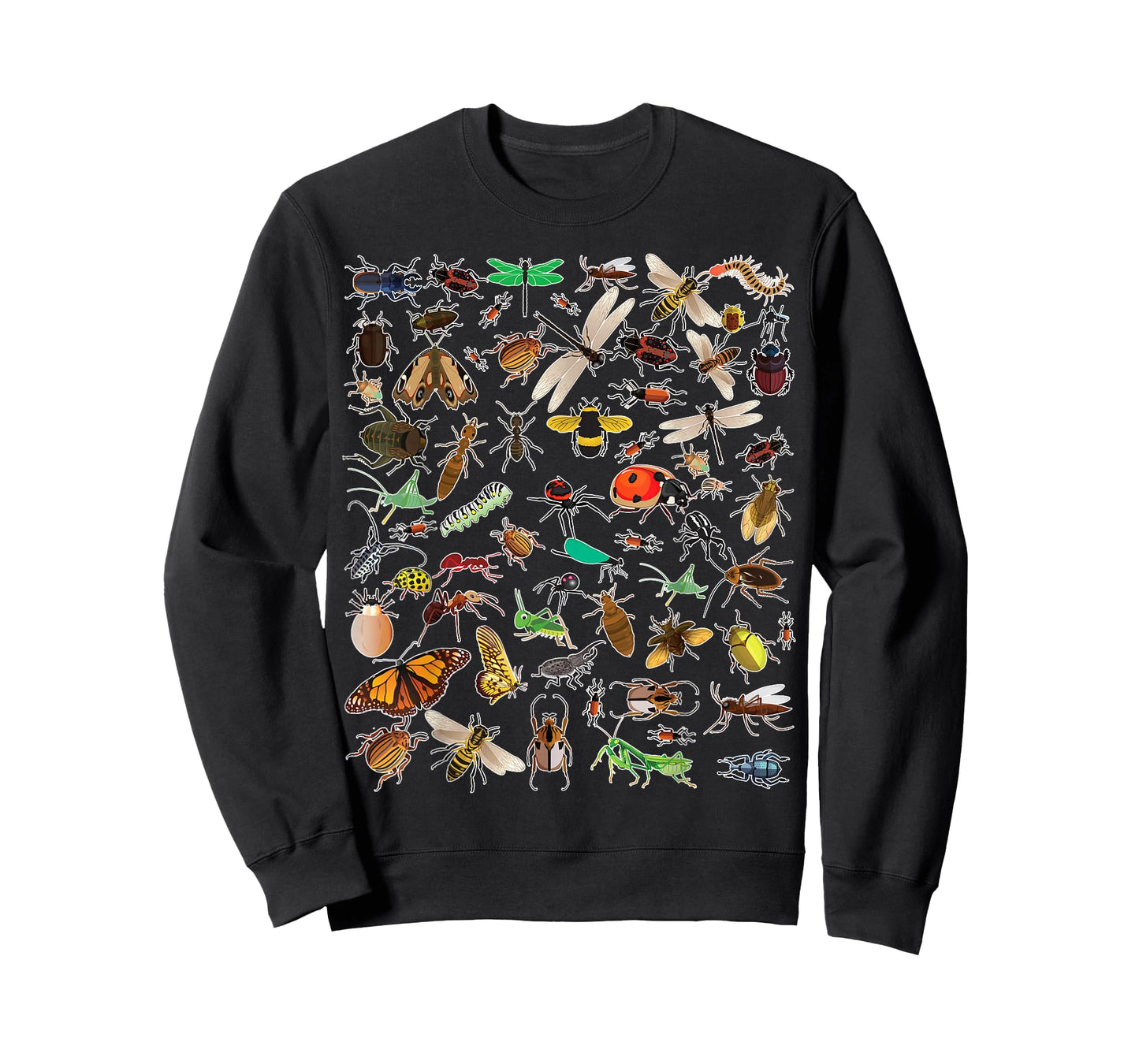 Cool Lots of Bugs | Funny Insect Lover Entomologist Boy Gift T-Shirt Small
