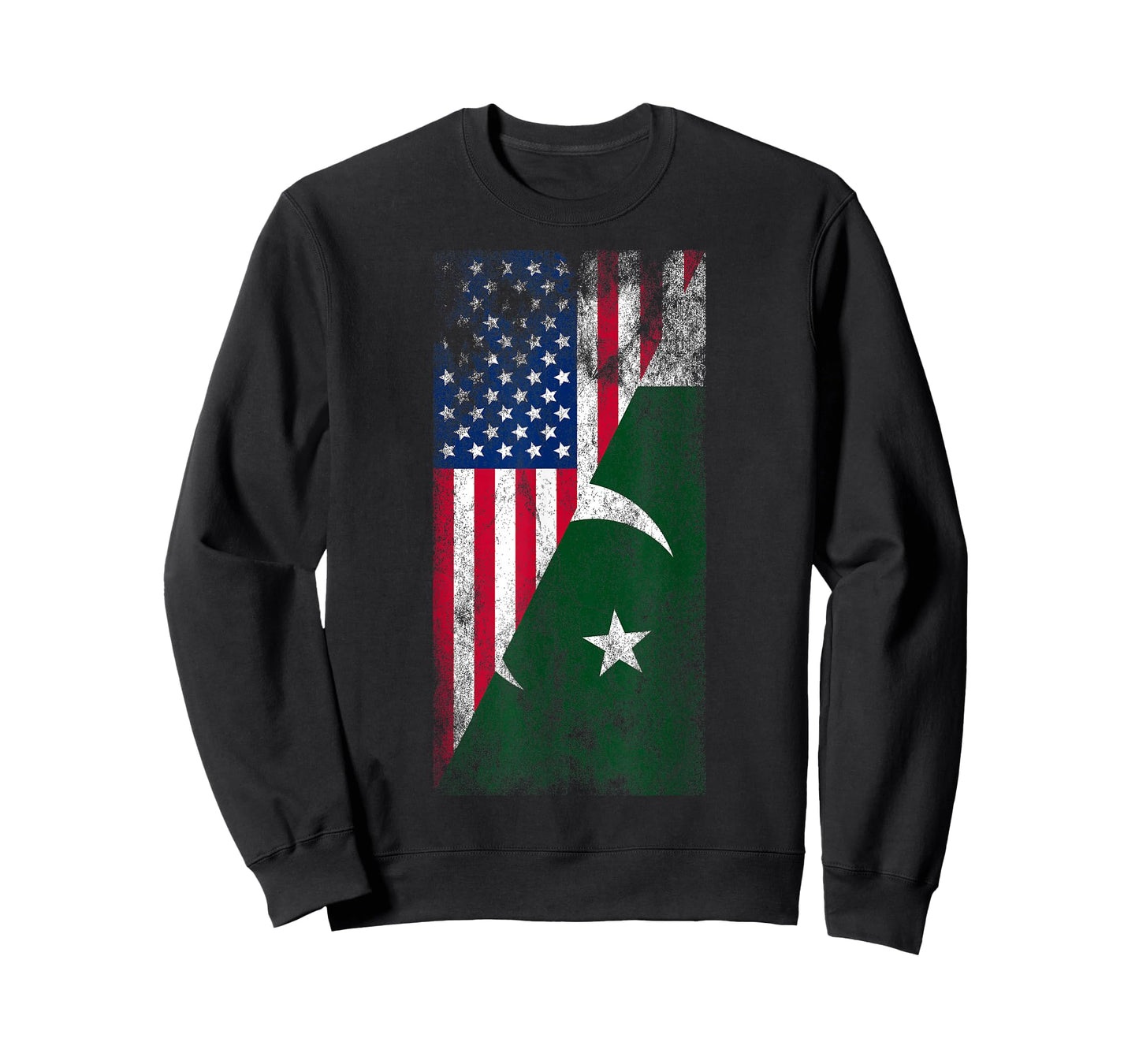 USA & Pakistan Flags - United States of America, Pakistani T-Shirt