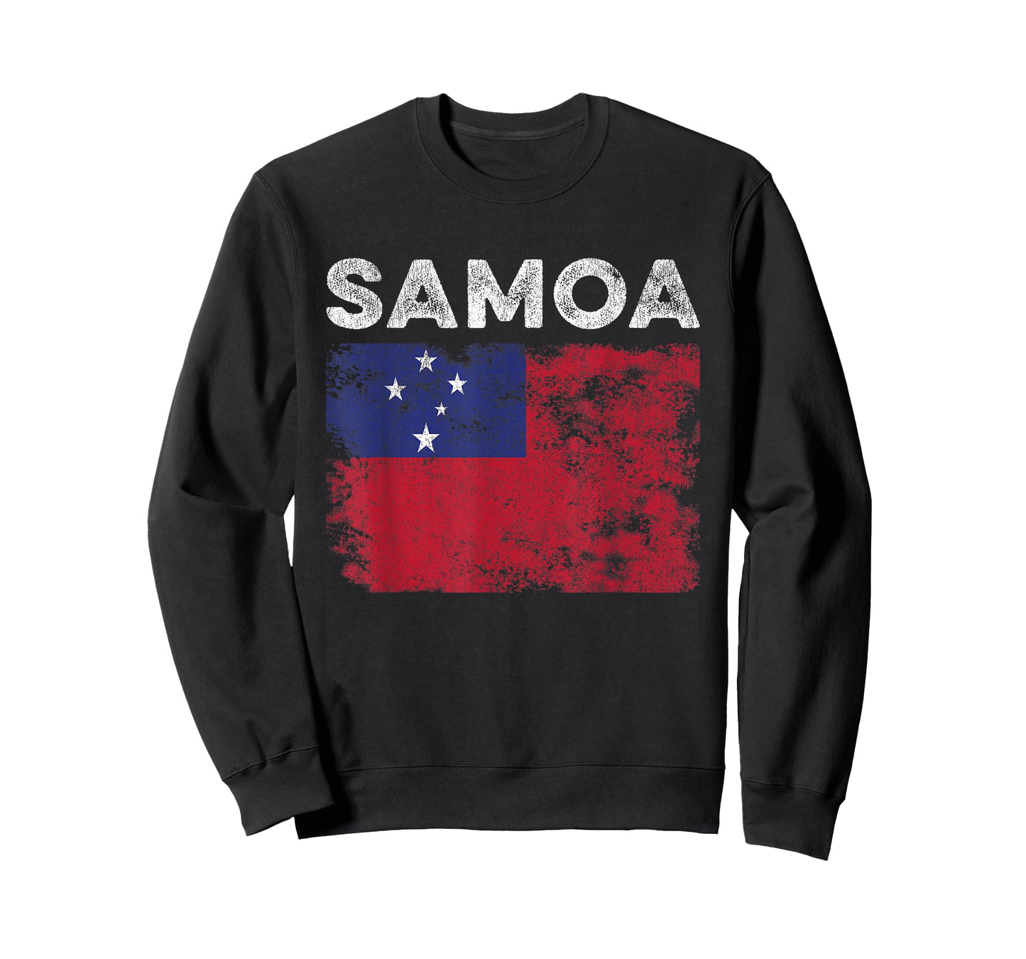 Samoa Flag Distressed - Men Women Kids - Samoan Flag T-Shirt