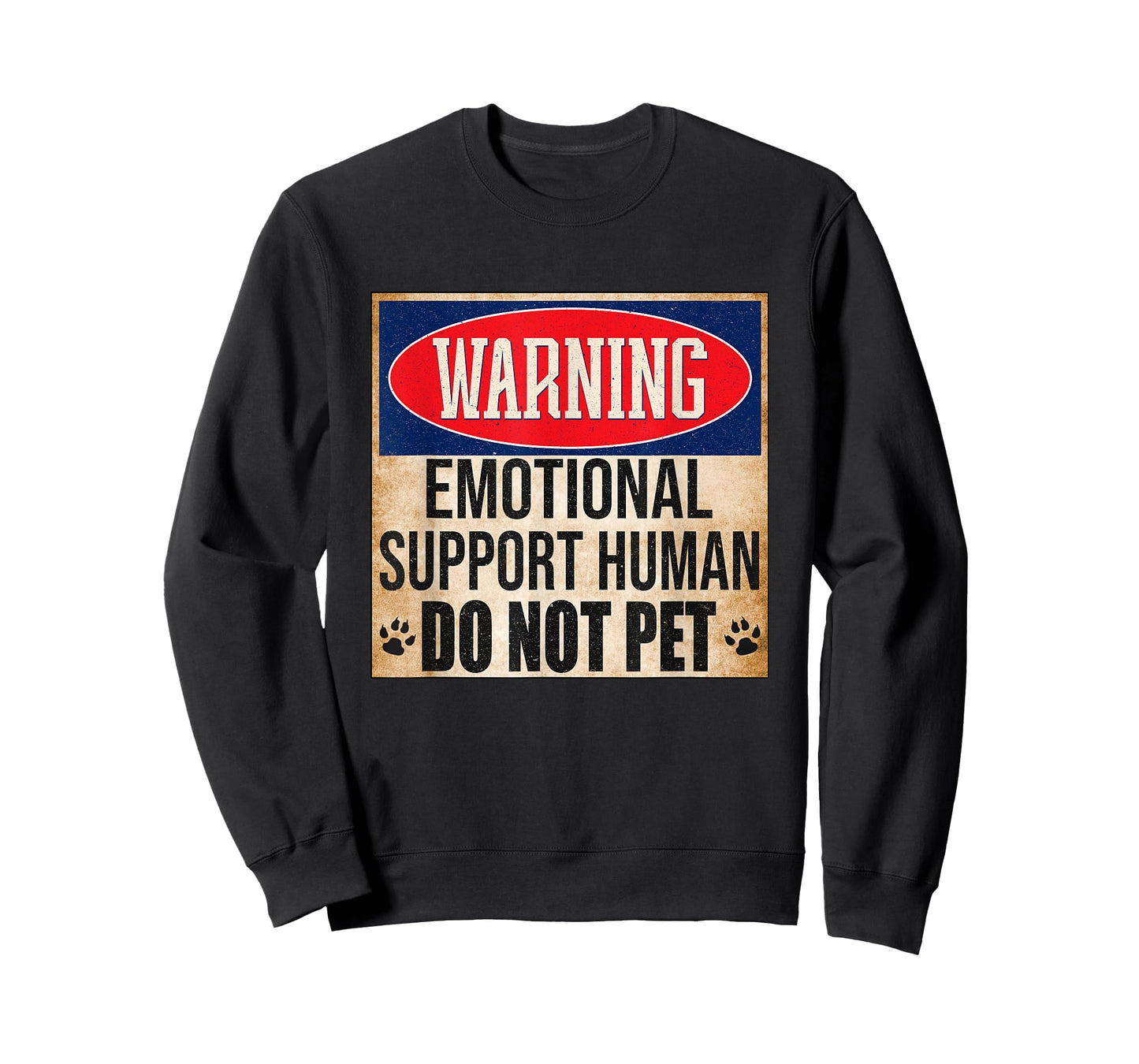 Emotional Support Human Do Not Pet Service Dog Humor Furbaby T-Shirt