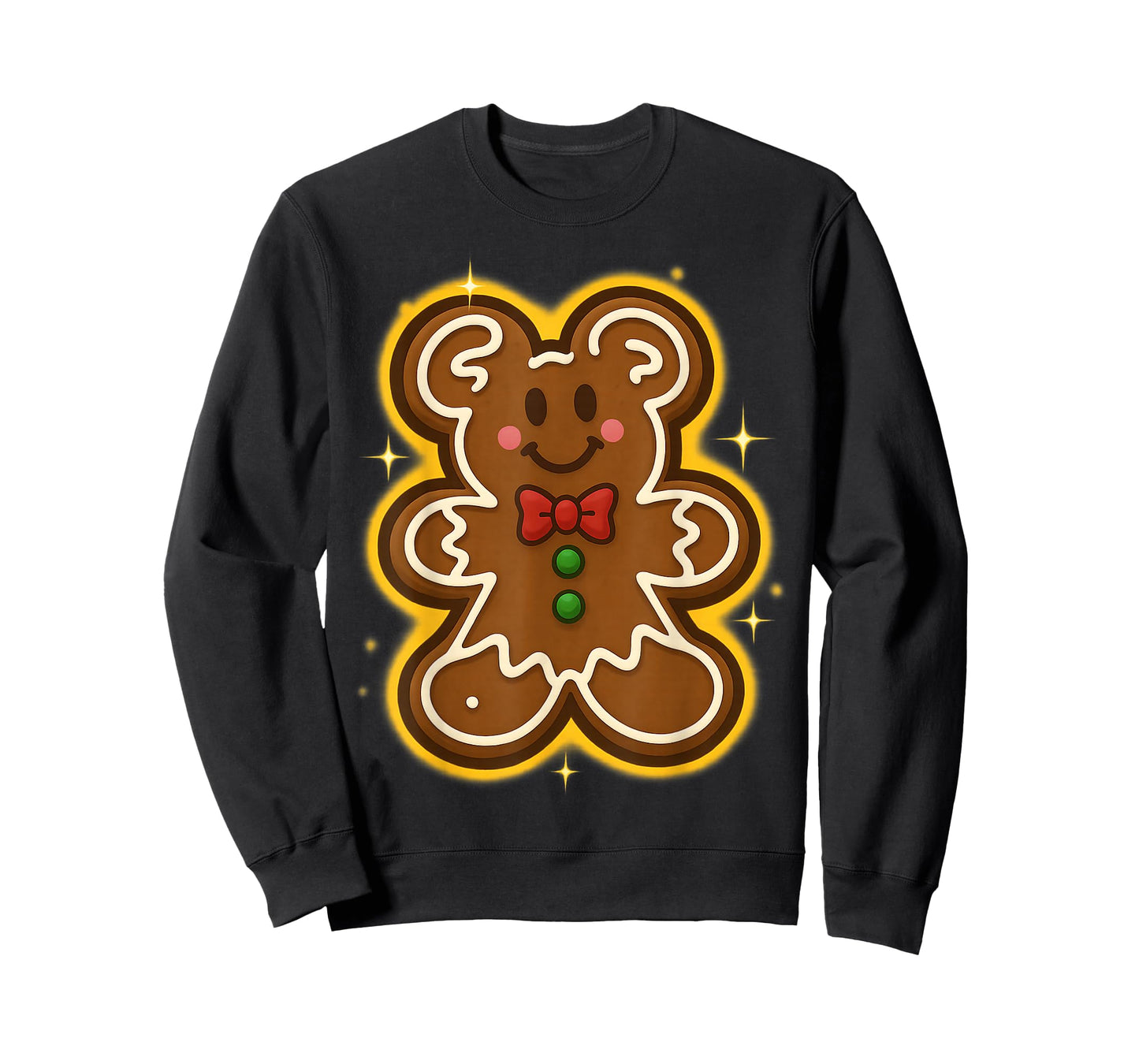 Adorable Cute Gingerbread Mouse Cookie Christmas Baking Love T-Shirt
