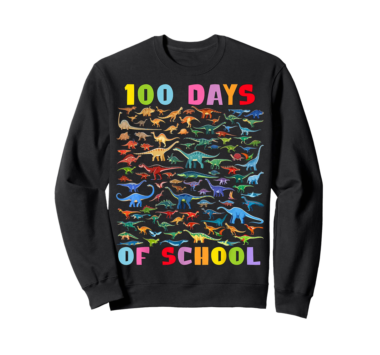 100 Days of School Dinosaurs Teacher Kids T-Shirt