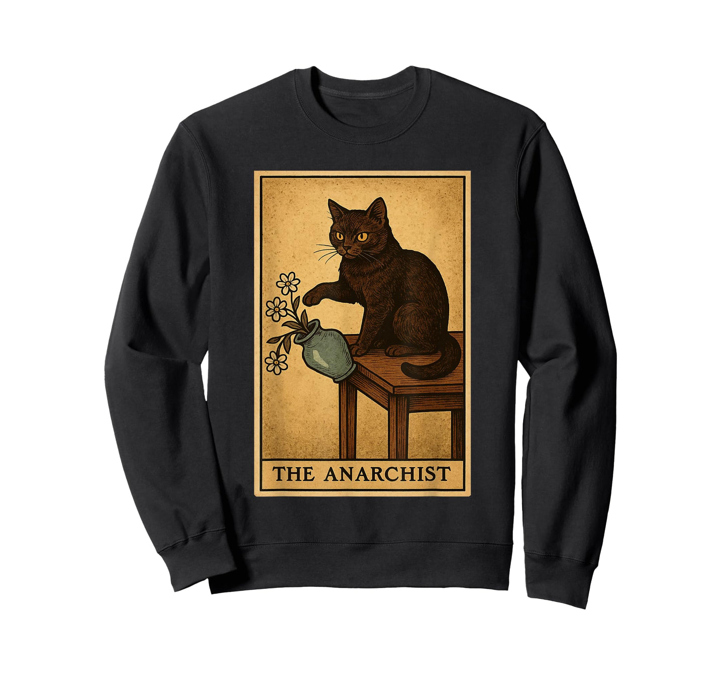 Cat Lover Design Cat Tarot Card Design Men Women Kids T-Shirt