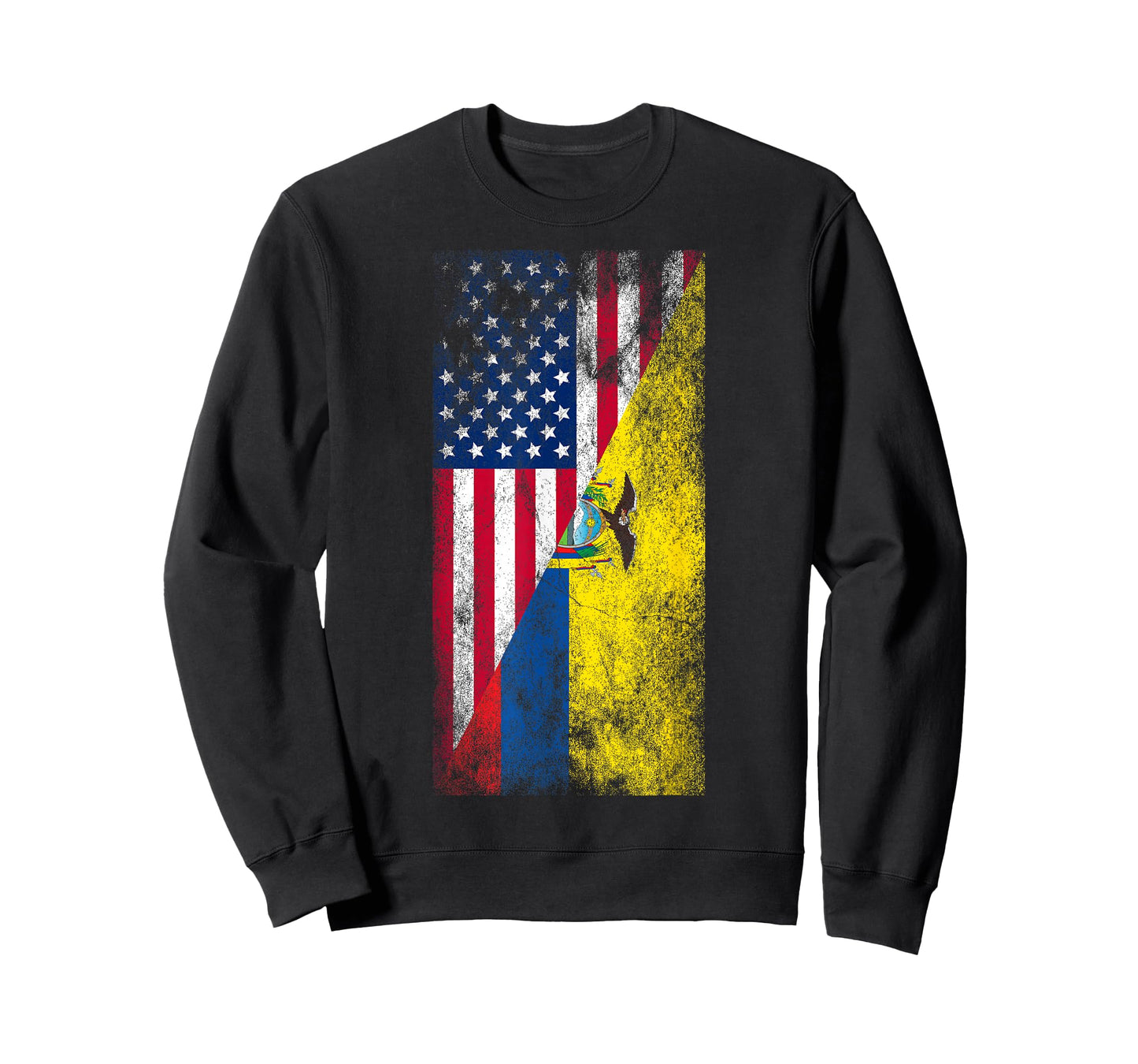 USA & Ecuador Flags - United States of America, Ecuadorian T-Shirt