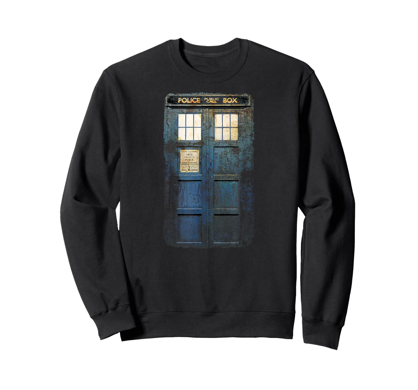 Cosplay Tardis Distressed Time-Traveller Sci-Fan T-Shirt