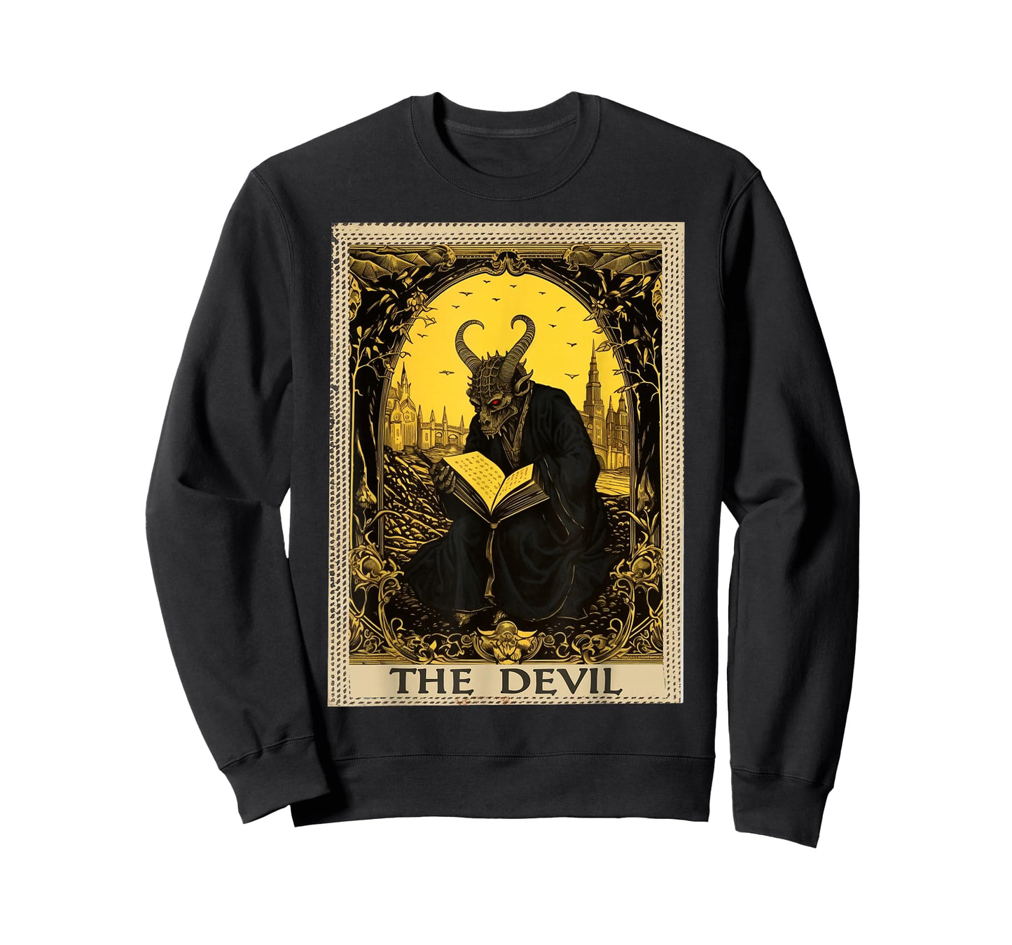 Vintage Tarot Card The Devil T-Shirt