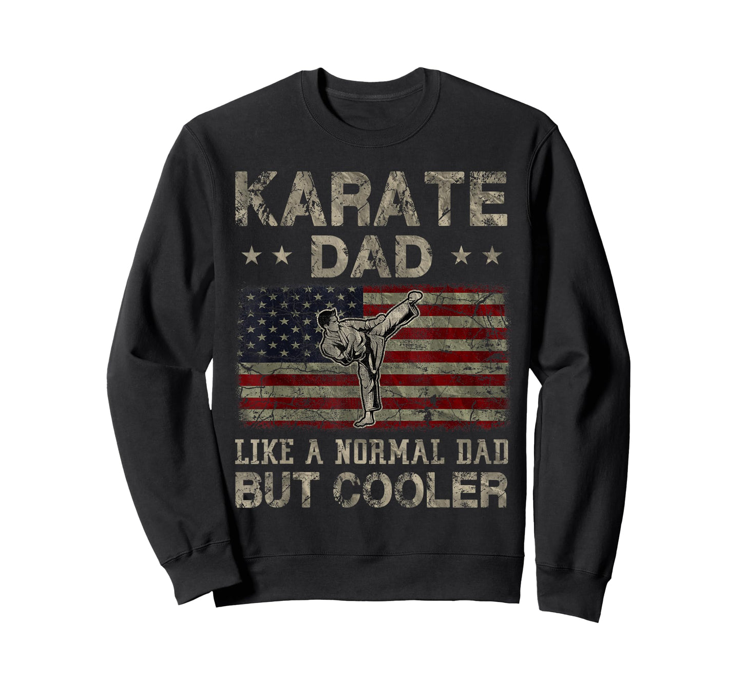 Karate Dad Like A Normal Dad But Cooler Father's Day T-Shirt