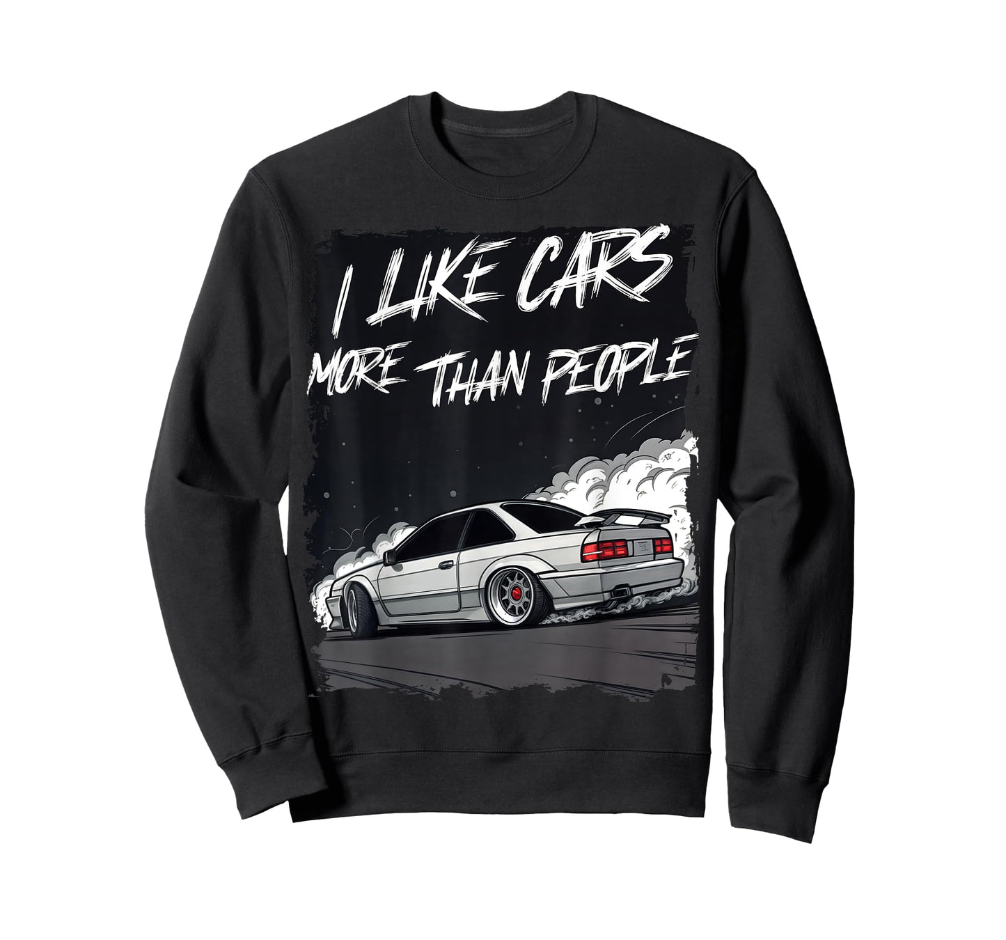 I Like Cars More Than People Funny Car Enthusiast Cars Lover T-Shirt