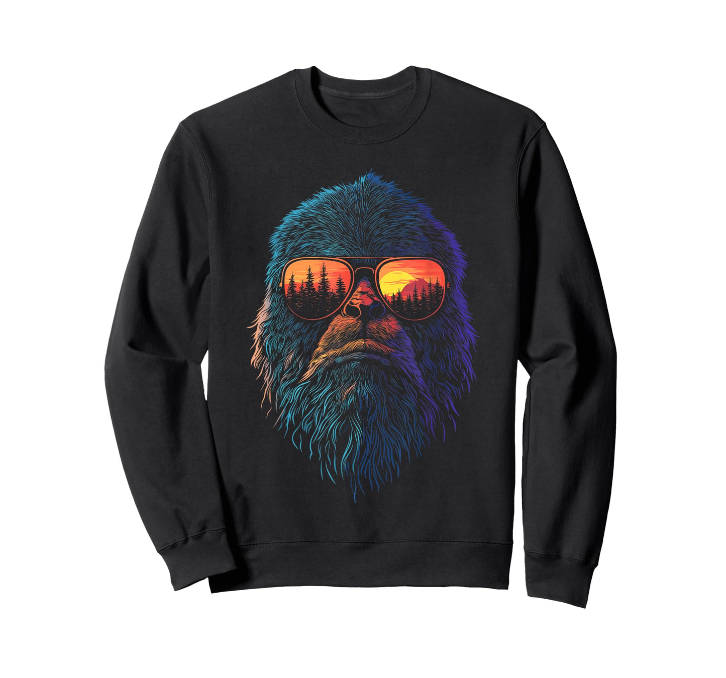 Outdoors Camping Men Women Kids Funny Bigfoot Sasquatch T-Shirt