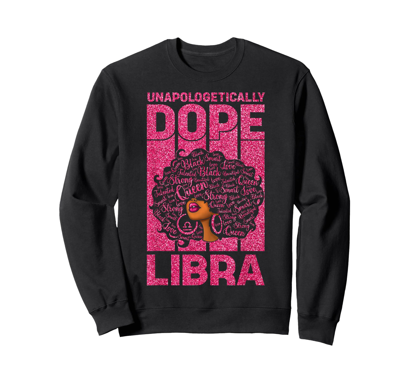 African American Birthday Black Woman Zodiac Libra Queen T-Shirt
