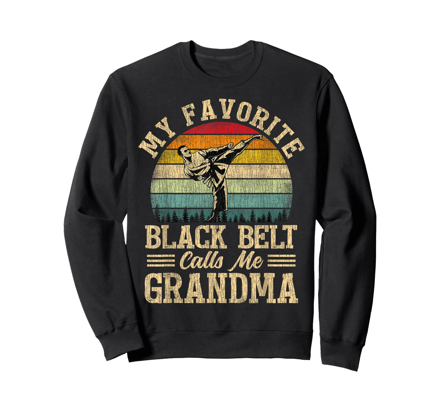 My Favorite Black Belt Calls Me Grandma Mother's Day T-Shirt