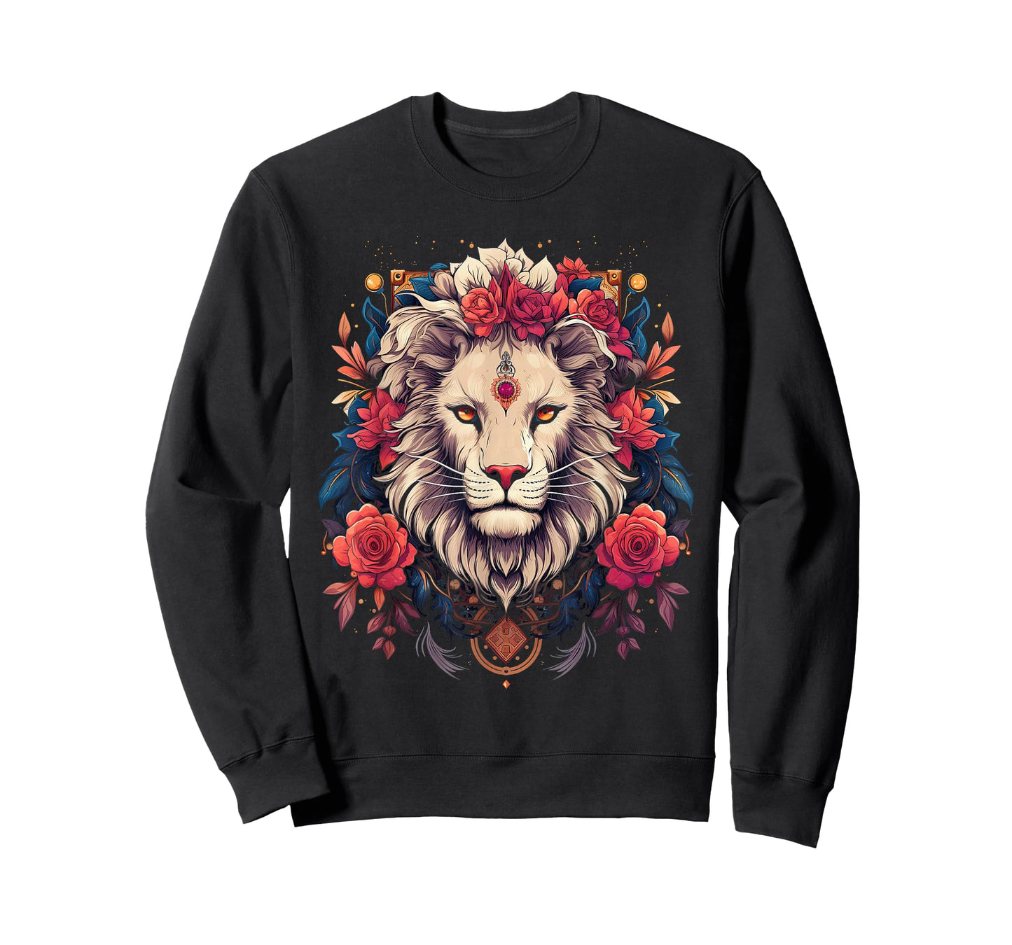 Lion colorful lions From Africa Day of the Dead T-Shirt