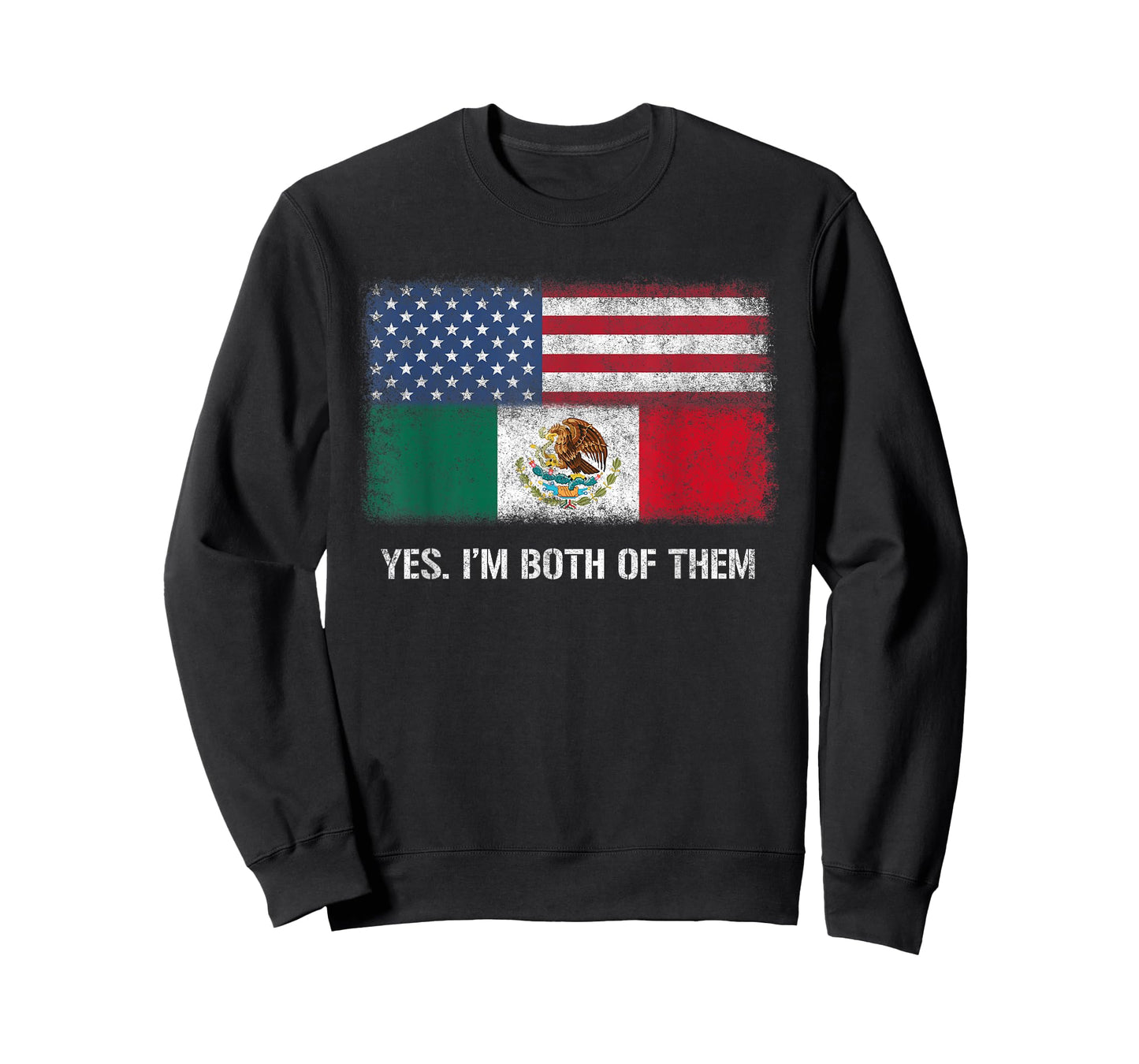 Usa Mexico Mexican American Flag Dual Citizen Citizenship T-Shirt