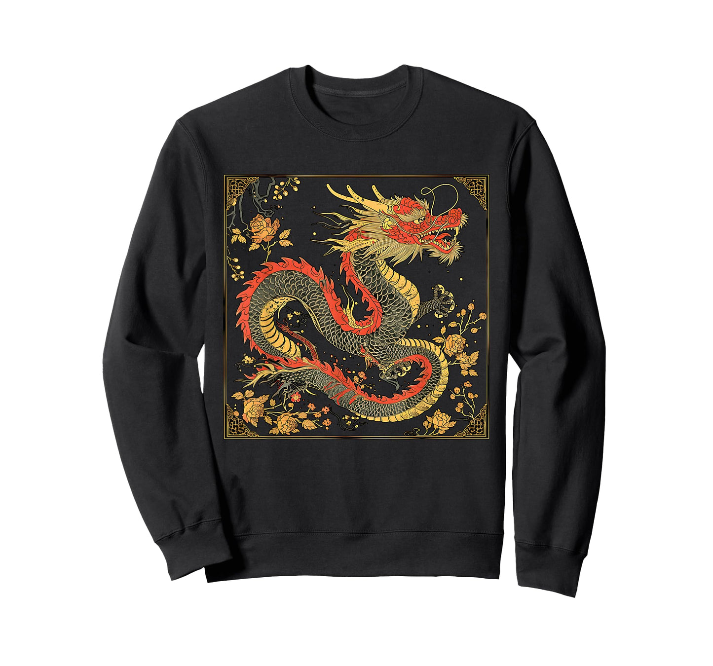 Chinese Zodiac Dragon Symbol Chinese Dragon Art Style T-Shirt