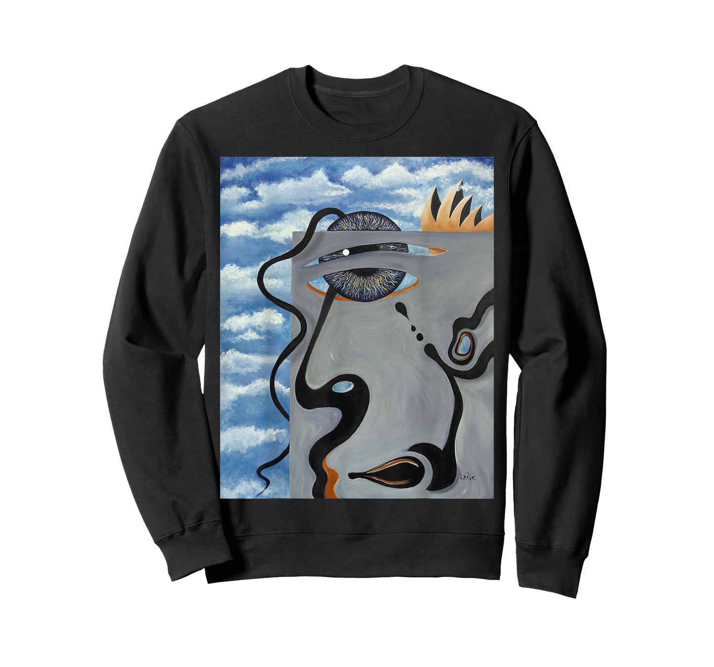 Observer Double Slit Experiment Physics Surreal Watcher Blue T-Shirt