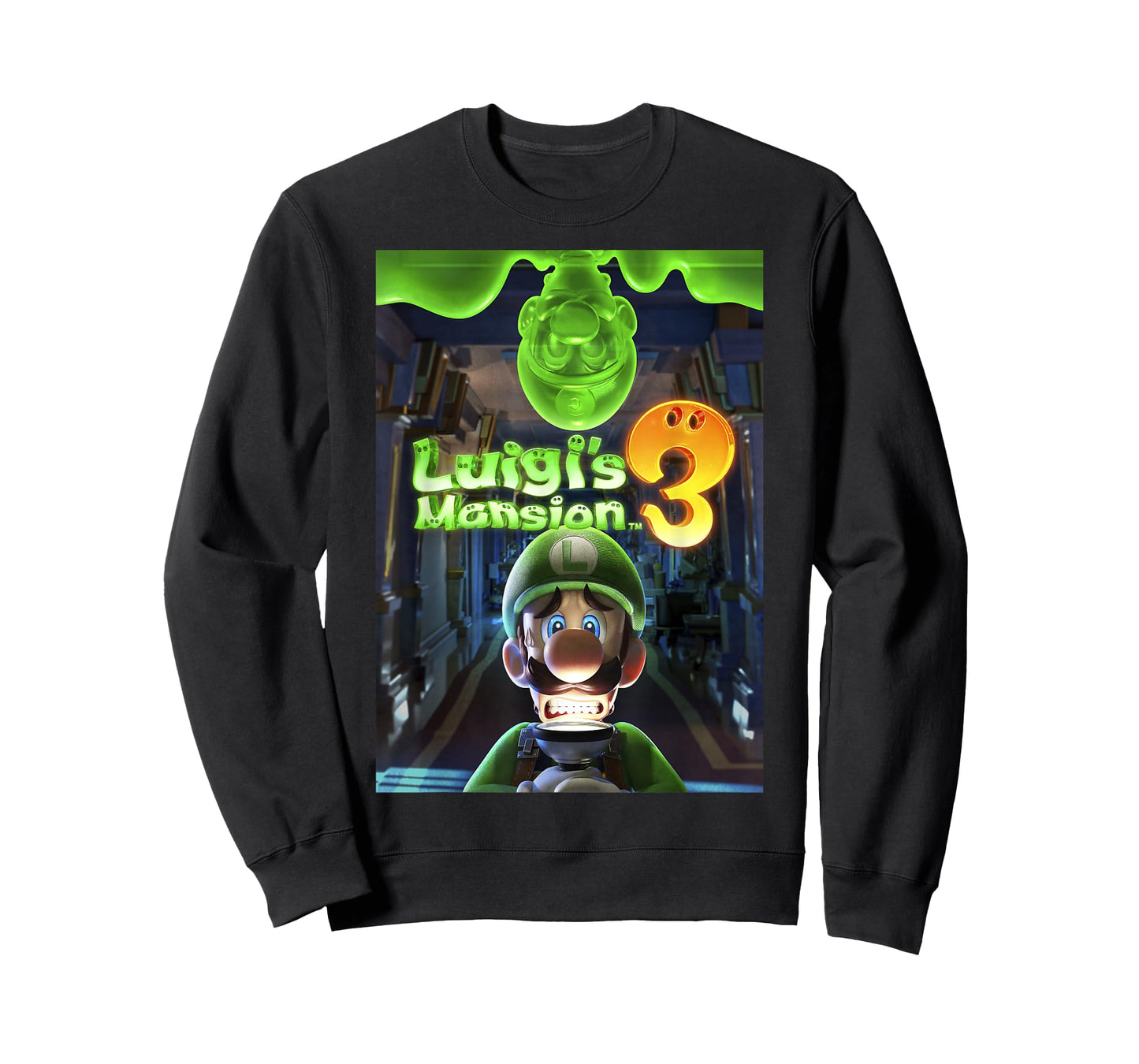 Luigi's Mansion 3 Luigi Poster T-Shirt
