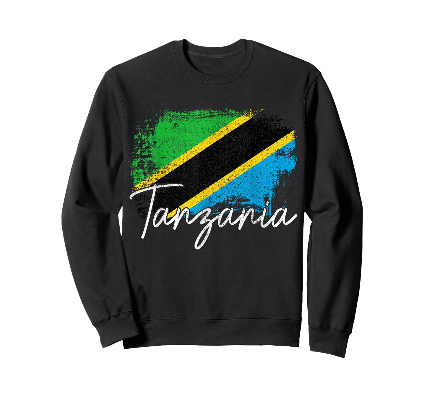 Tanzania Vintage Tanzanian Pride Roots Flag T-Shirt