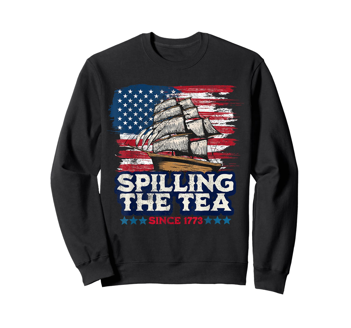 Funny US History Teacher Boston Spilling The Tea Since 1773 T-Shirt