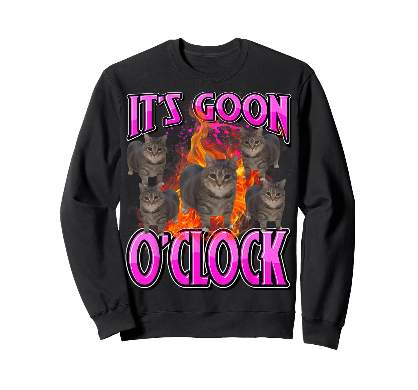 It's Goon O'Clock Bootleg Gooning Funny Memes Internet Memes T-Shirt