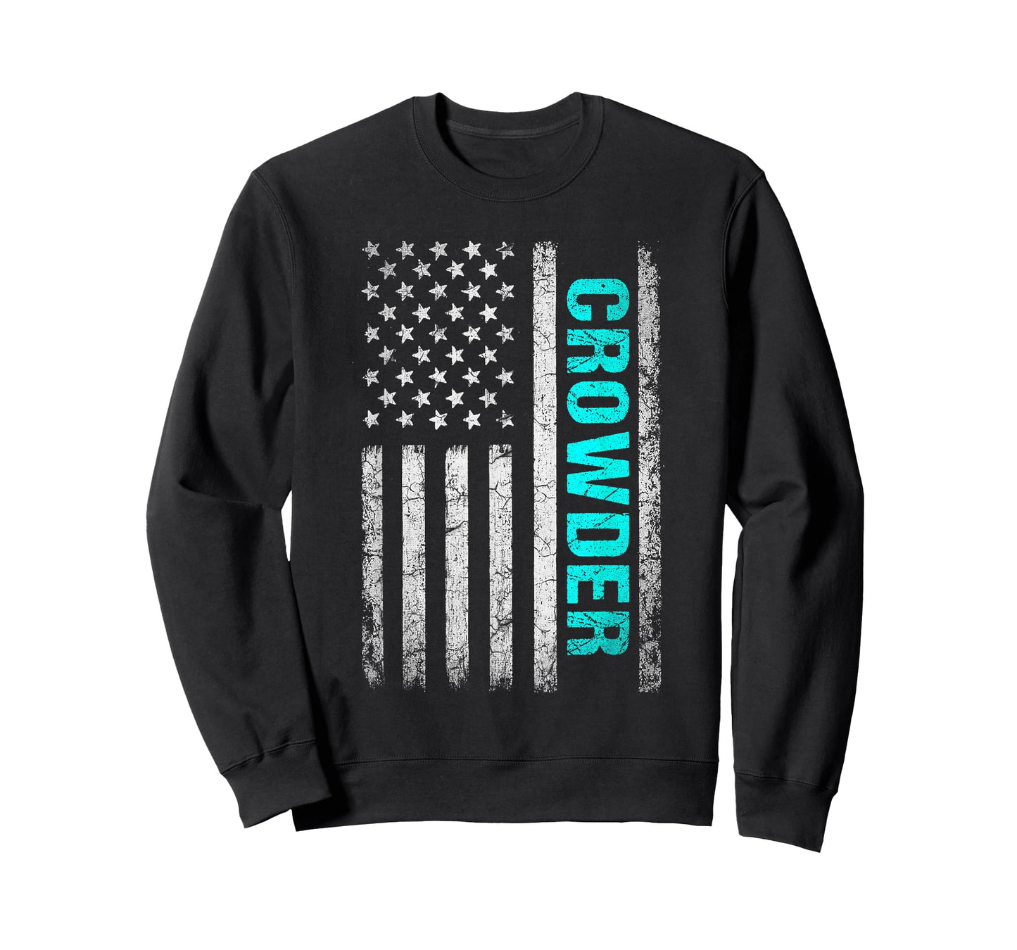 Crowder Name American Flag - Crowder Last Name T-Shirt