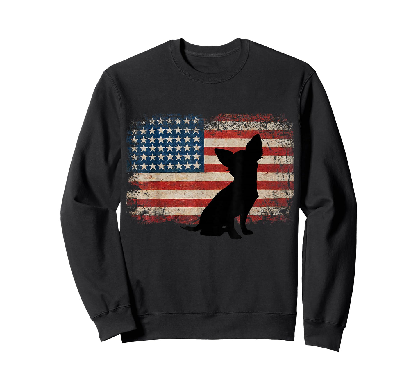 Chihuahua American Flag Love Chihuahua USA Flag T-Shirt