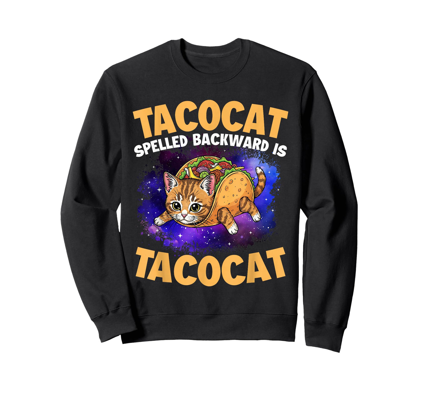 Tacocat Spelled Backward is Tacocat - Taco Lover Mexican T-Shirt