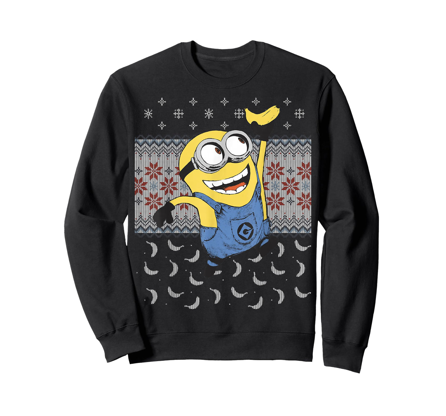 Despicable Me Minions Banana Ugly Christmas T-Shirt T-Shirt