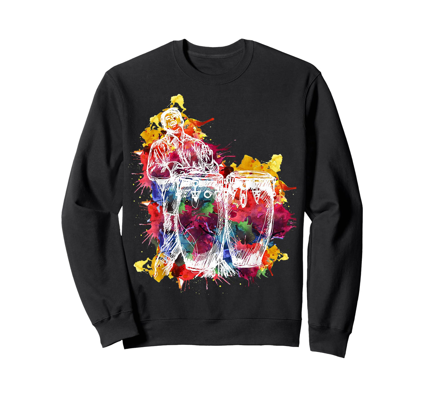 Conga Player Musician Gift Instrument Art T-Shirt
