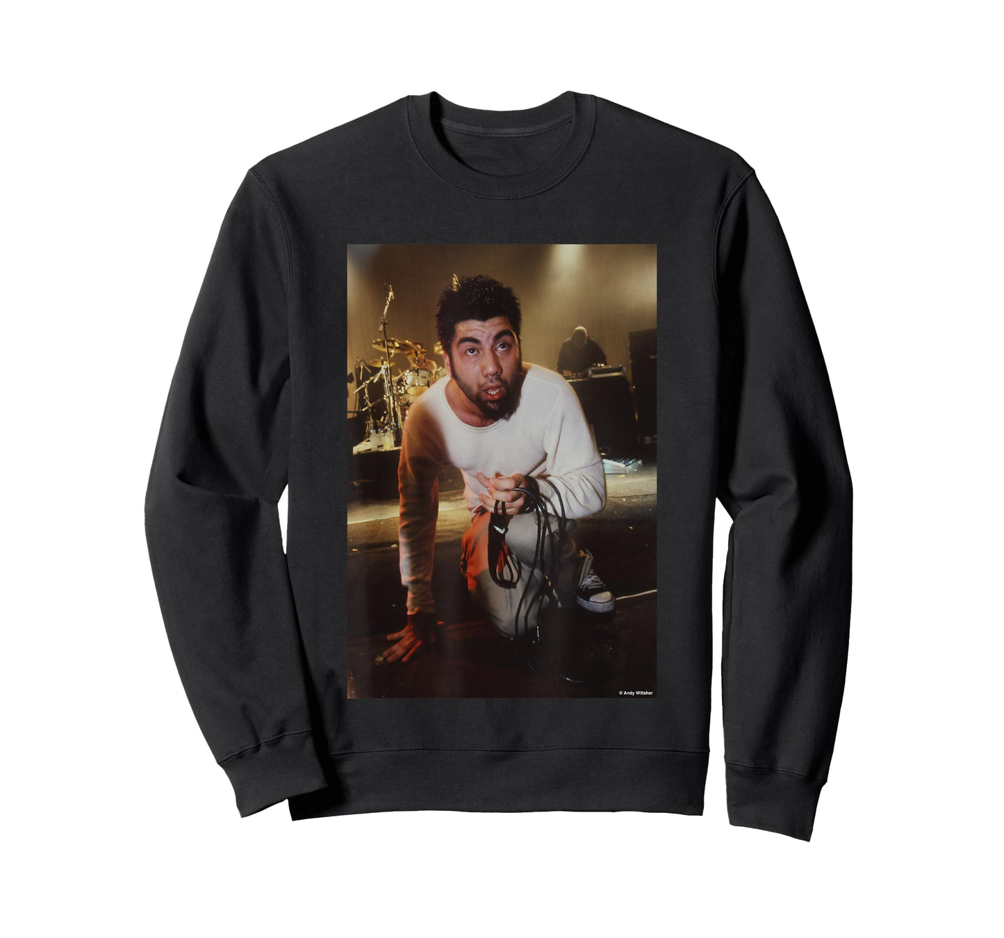 Deftones Chino Moreno Live by Andy Willsher T-Shirt