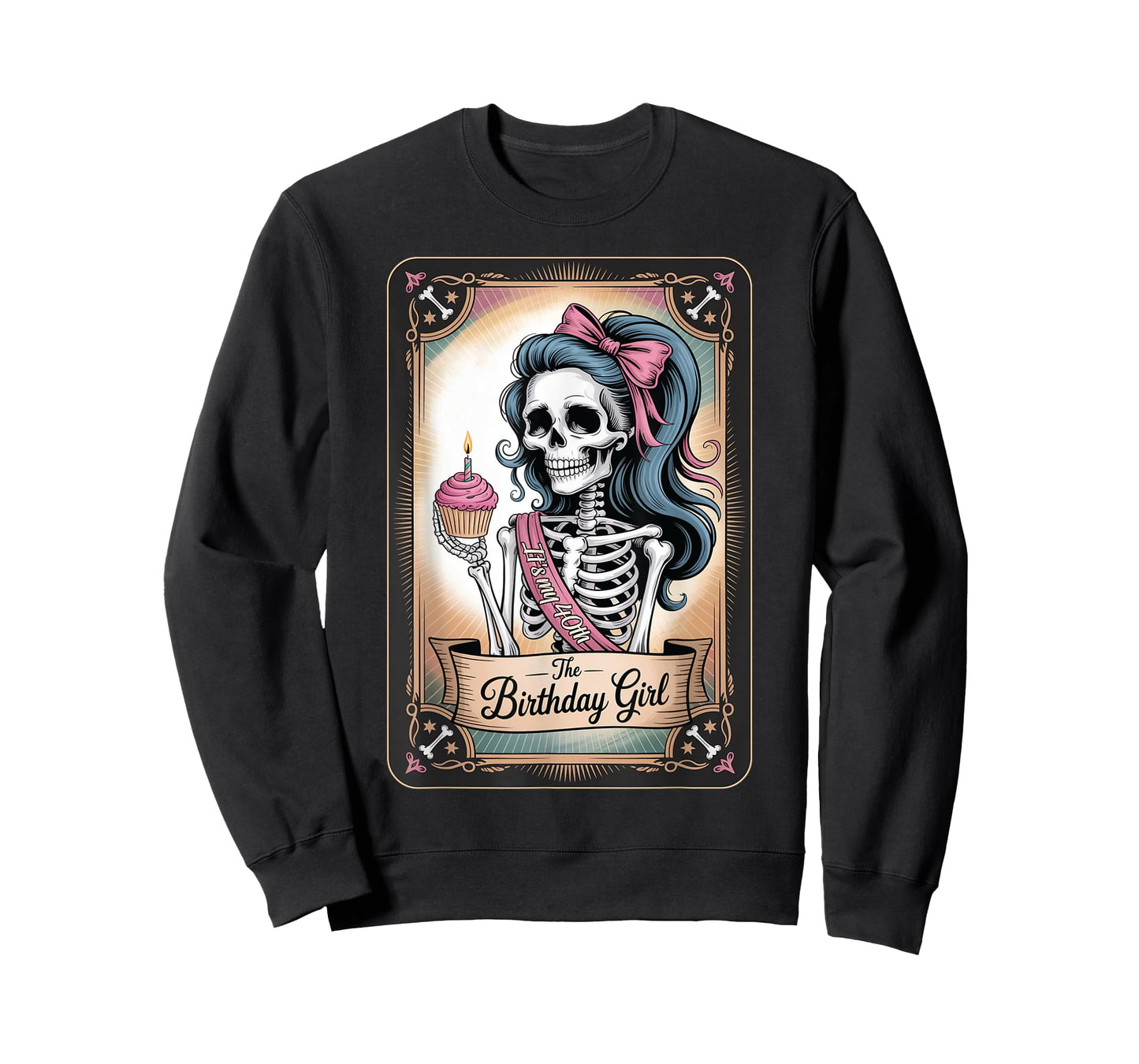 It's My 40th Birthday Tarot Card Funny Skeleton Birthday T-Shirt