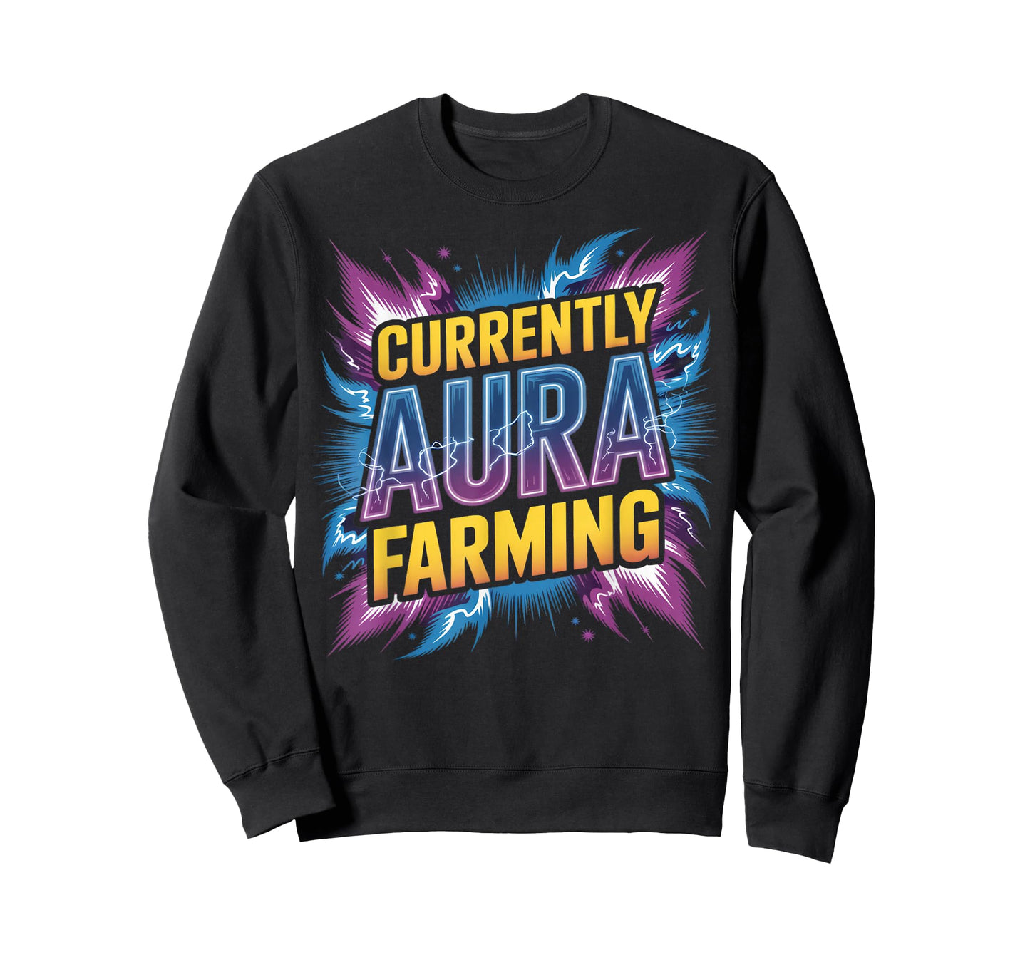 Currently Aura Farming Farm Aura Funny Aura Farming T-Shirt