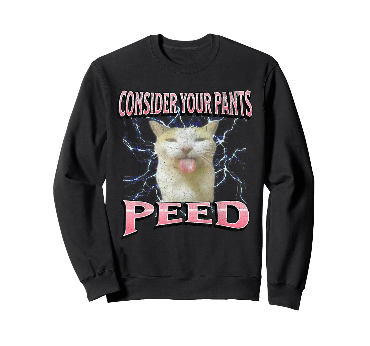 Consider Your Pants Peed Funny Cat Meme Bootleg Graphic T-Shirt for Men Women