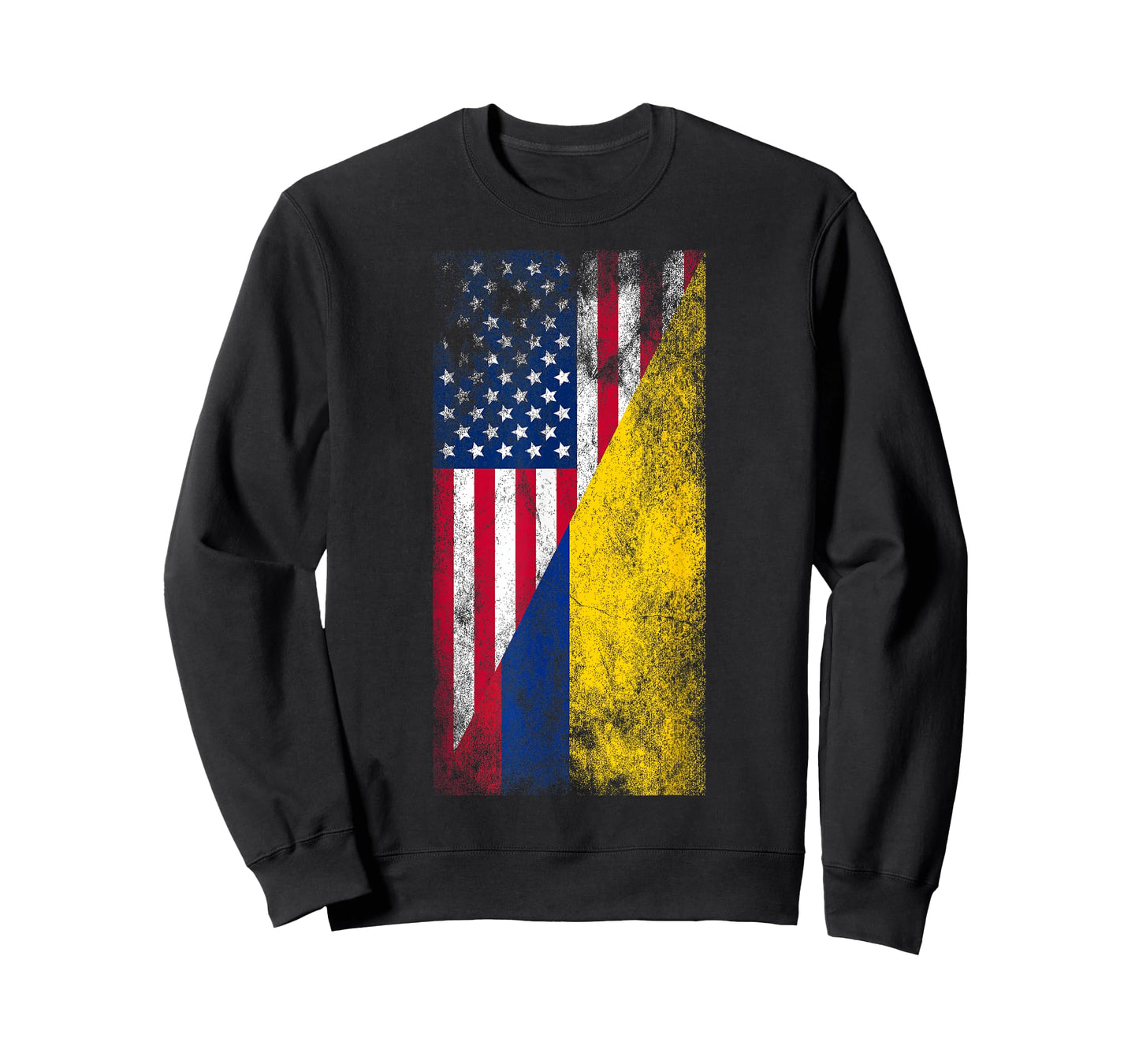 USA & Colombia Flags - United States of America, Colombian T-Shirt