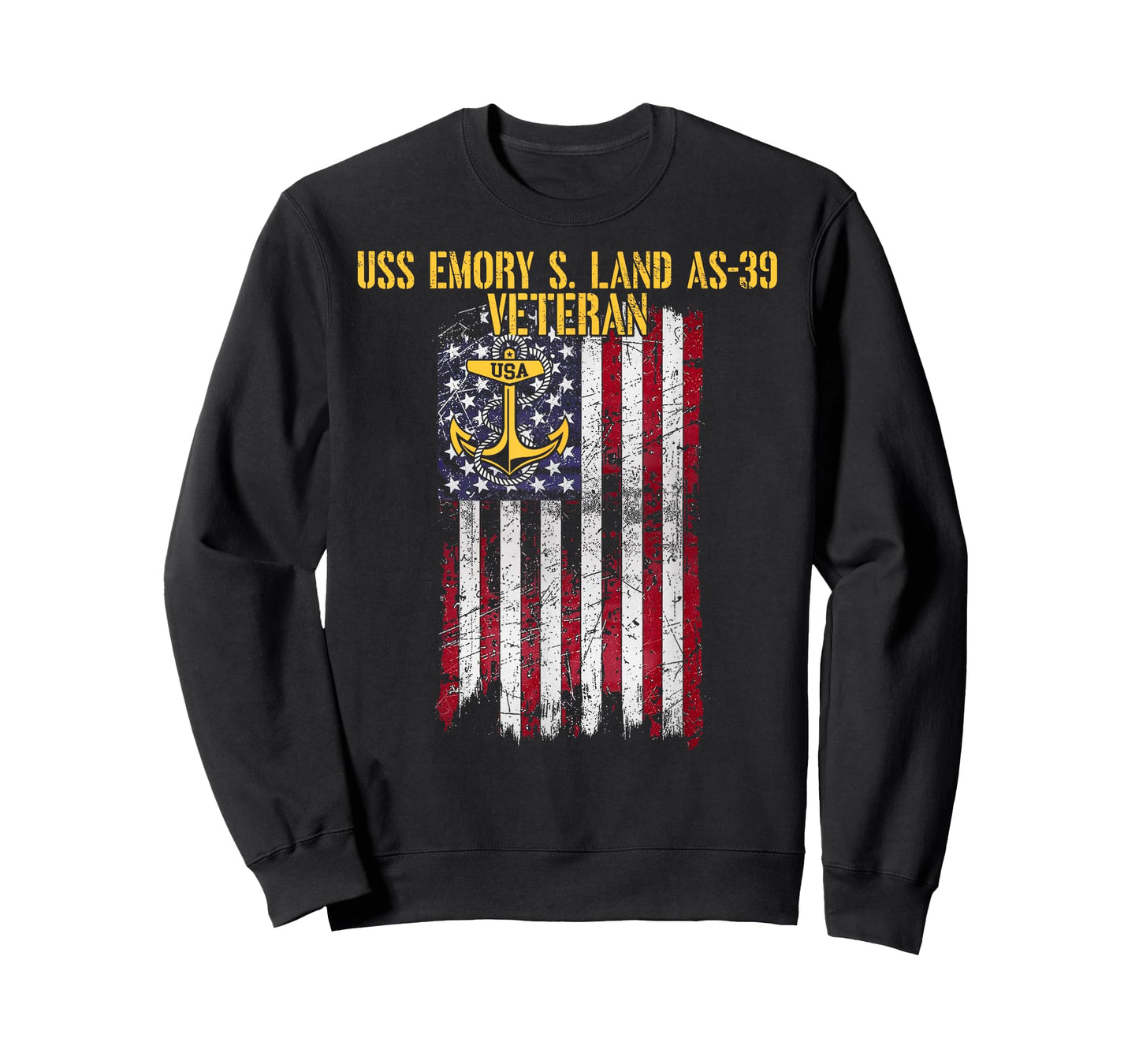 USS Emory S. Land AS-39 Submarine Tender Veteran T-Shirt