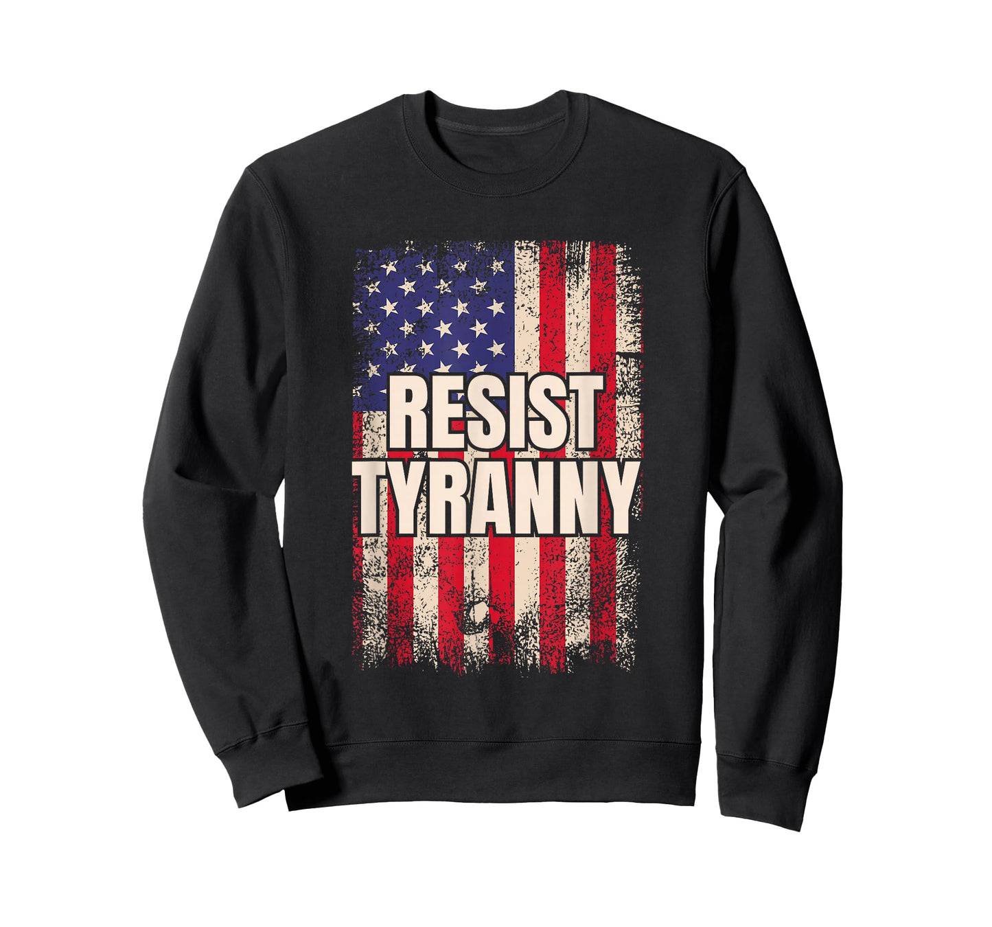 Resist Tyranny American Flag T-Shirt