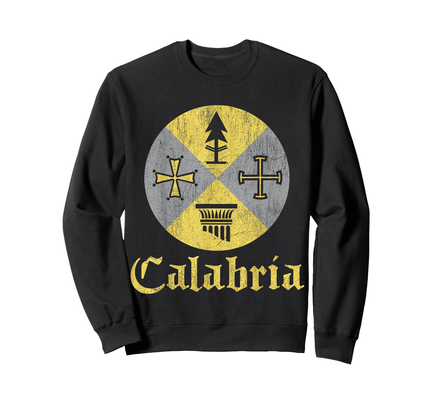 Proud Italian Calabrese T-Shirt Calabria Italy Flag T-Shirt