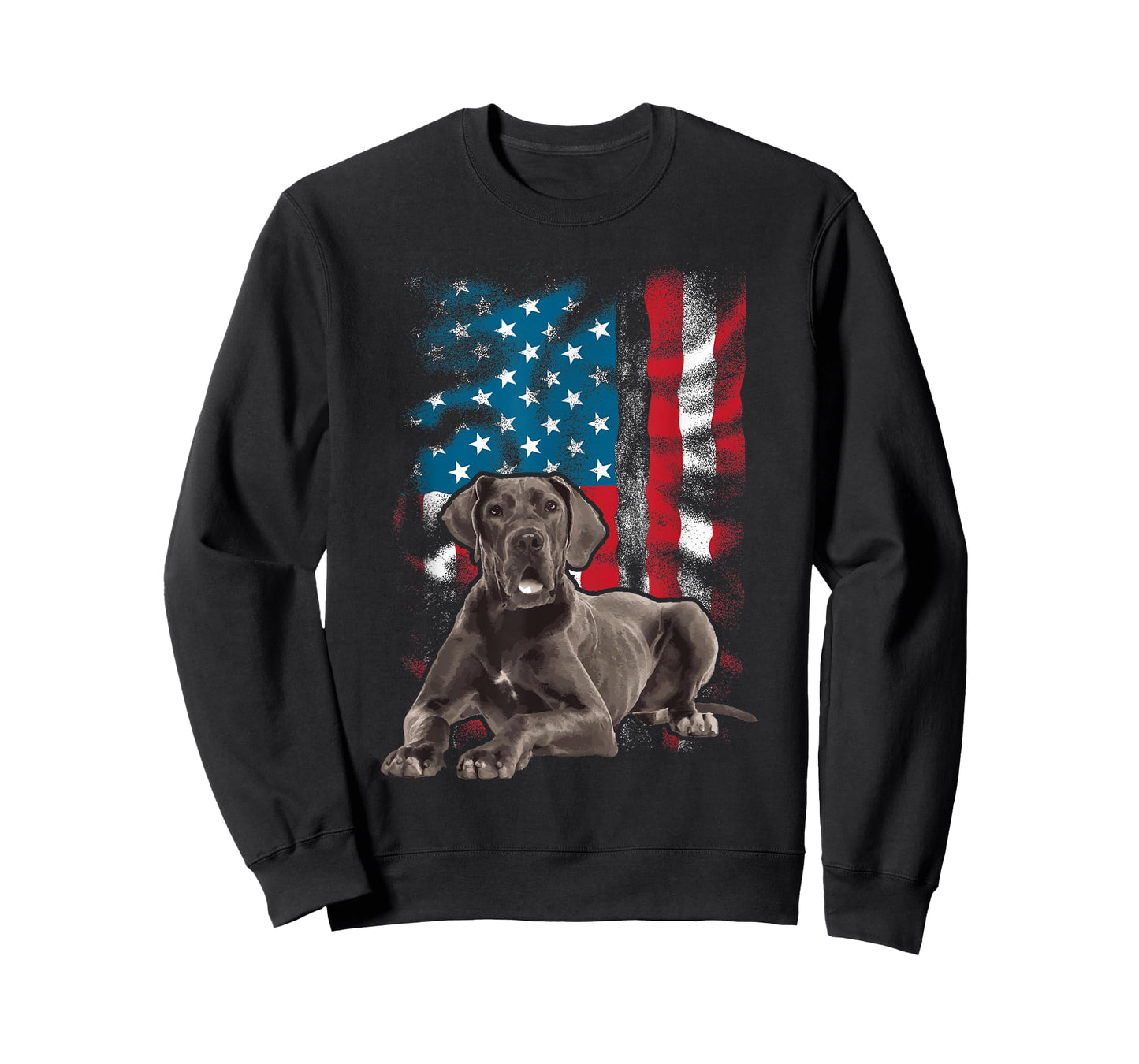 USA American Flag Great Dane - Dog Lover Puppy Trainer T-Shirt