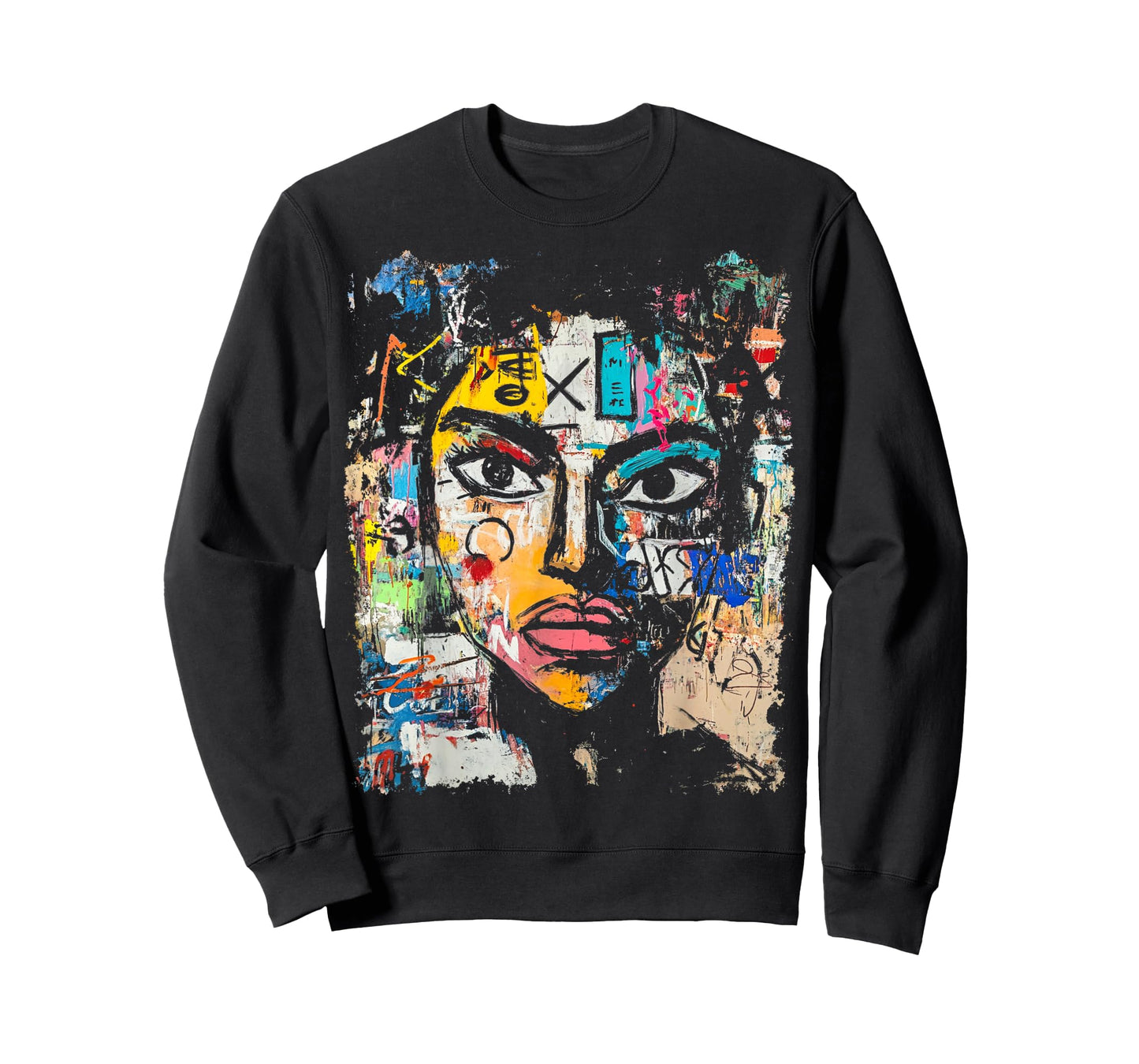 I Love Art School Men's Women's 90s Abstract Graffiti T-Shirt
