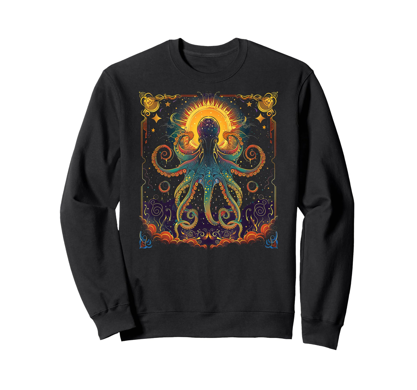 Cosmic Octopus | Men Women T-Shirt (XS-6XL) | Graphic T-Shirt