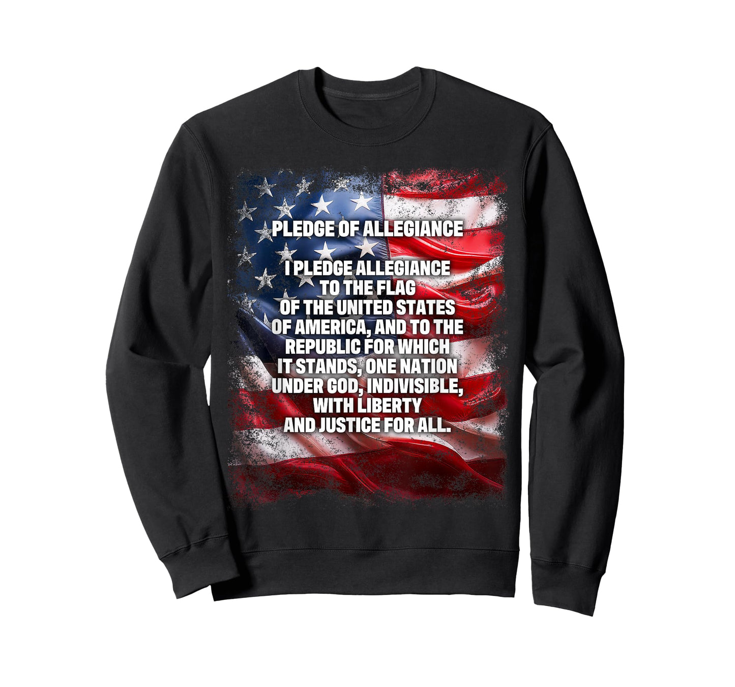 The Pledge Of Allegiance Flag 4th Of July Patriotic T-Shirt