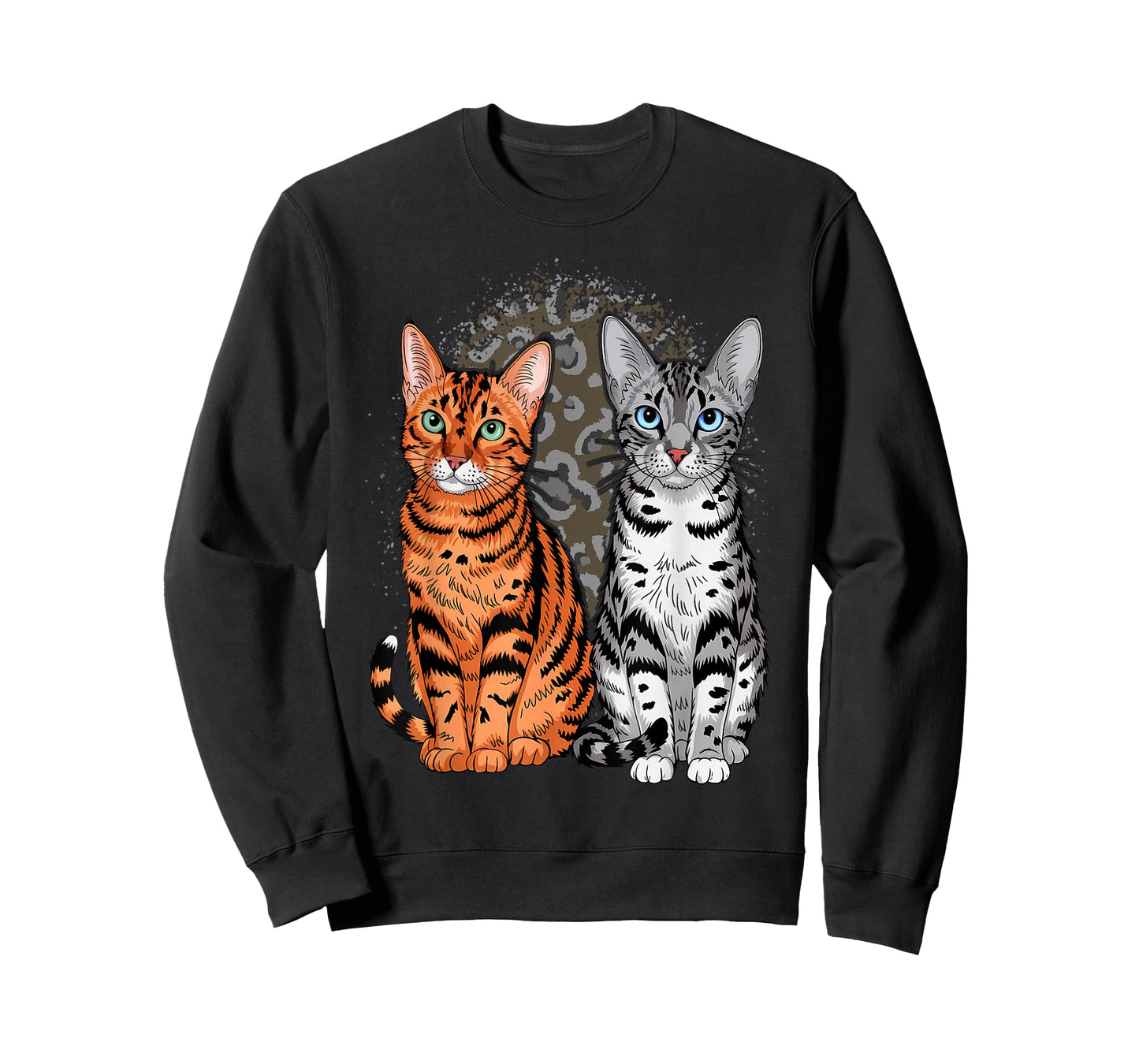 Bengal Cat Buddies! Rosette and Snow Bengal Cats T-Shirt