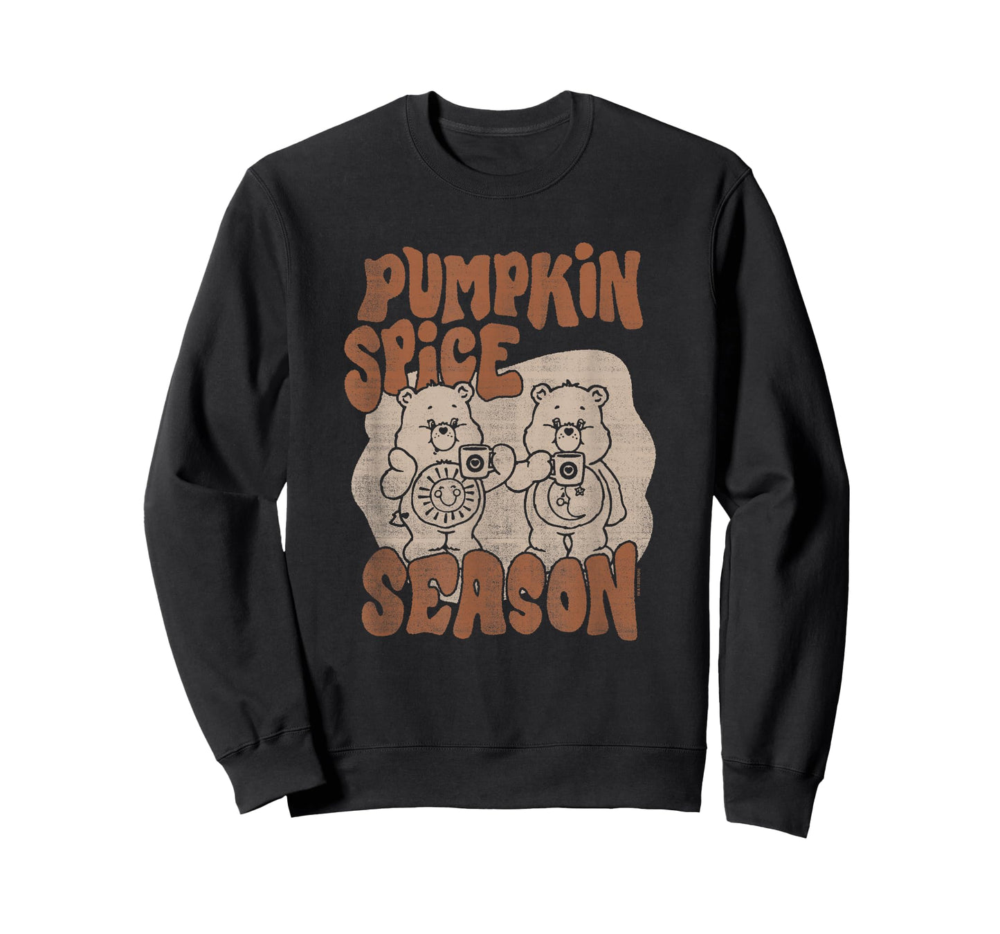 Care Bears Thanksgiving Vintage Pumpkin Spice Season Duo T-Shirt